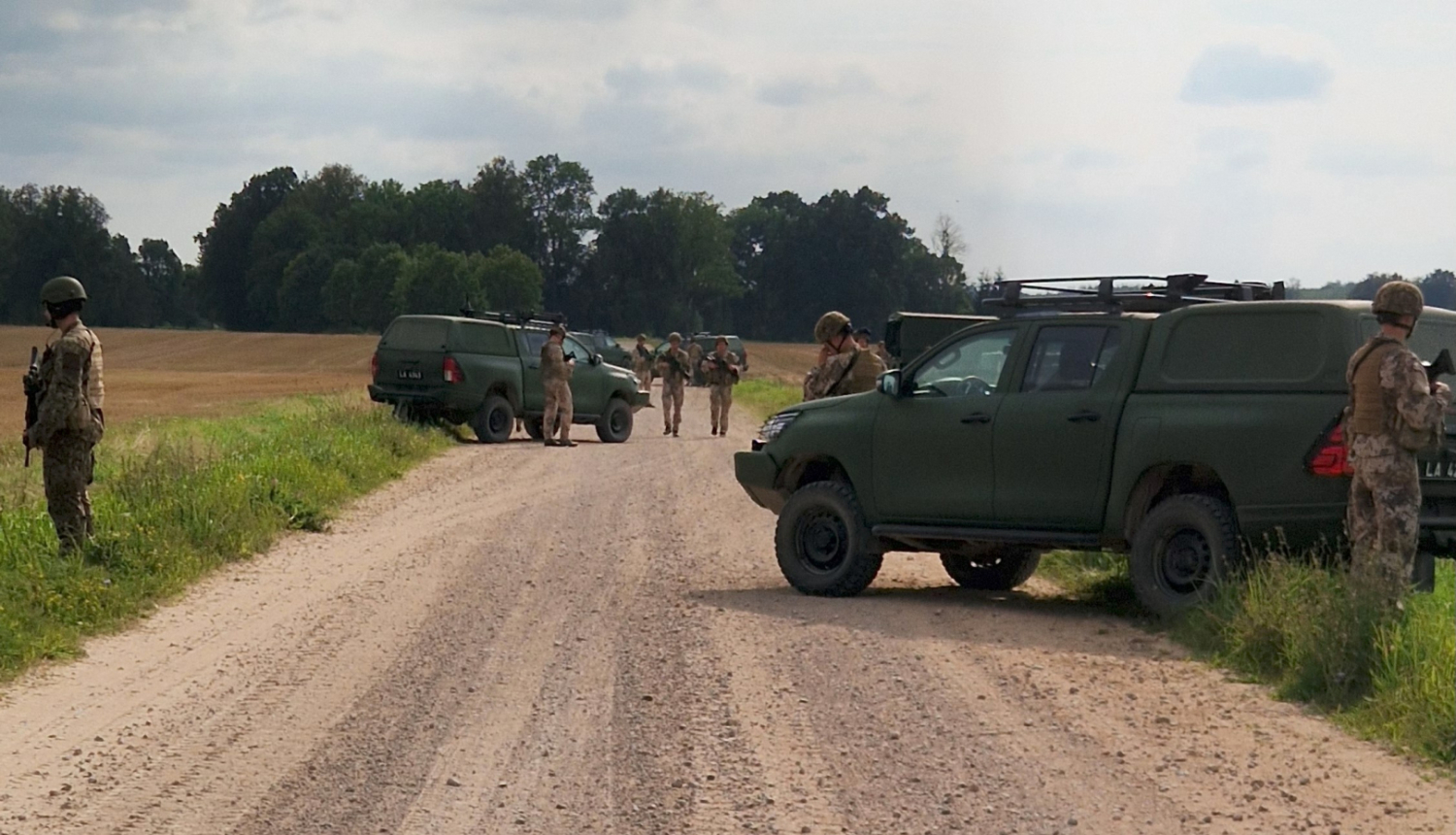 Militārās mācības 4 un 5 okt