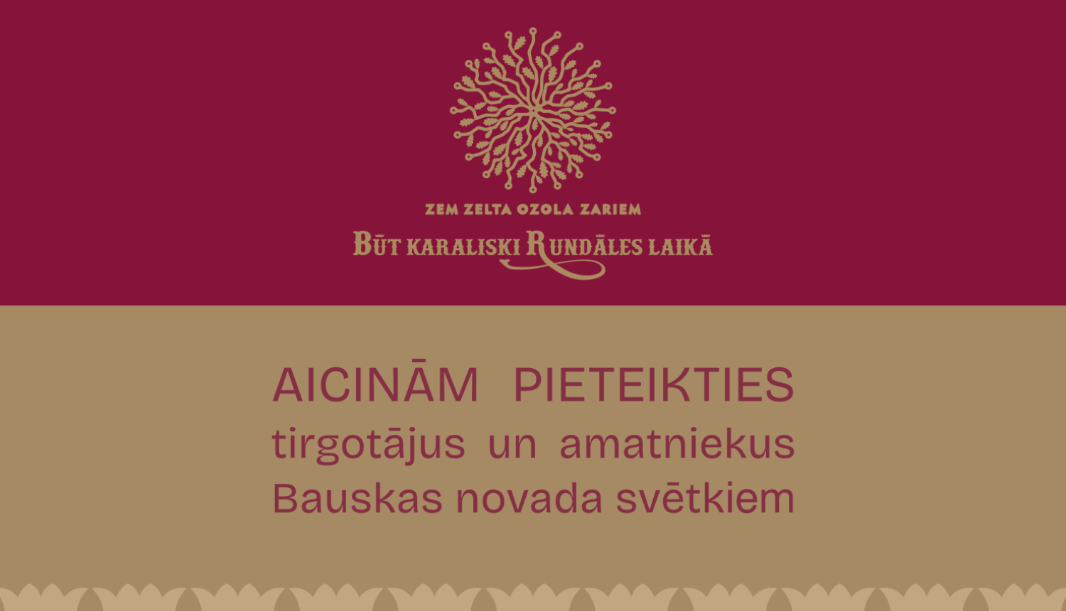 Aiicinām pieteikties tirgotājus un ēdinātājus Bauskas novada svētkiem