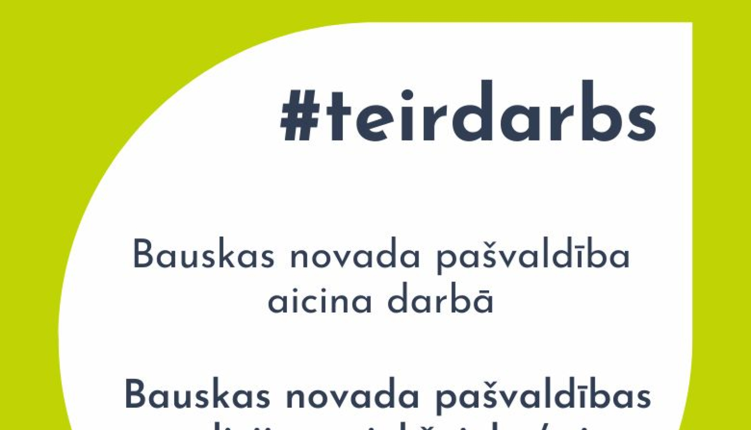 Aicina darbā Bauskas novada pašvaldības policijas priekšnieku/-ci