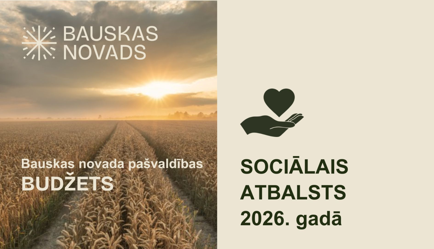 Sociālais atbalsts 2026 