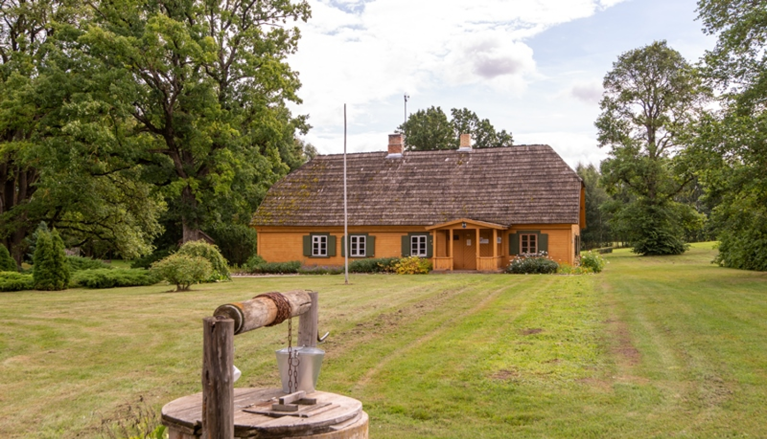 Sāks Viļa Plūdoņa muzeja dzīvojamās mājas restaurāciju