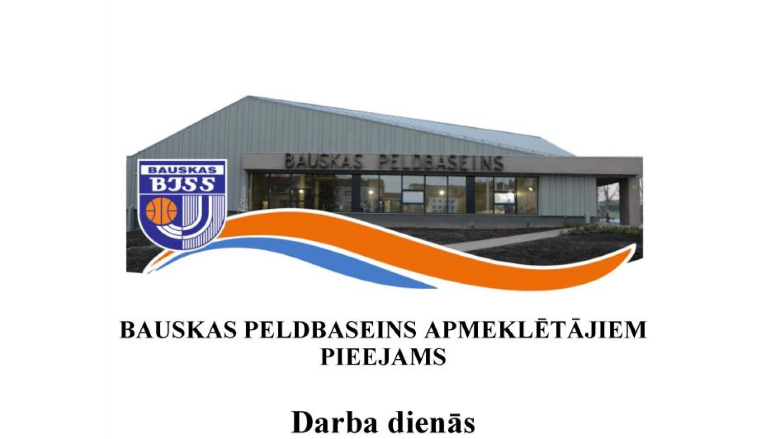 Bauskas peldbaseins atvērts apmeklētājiem