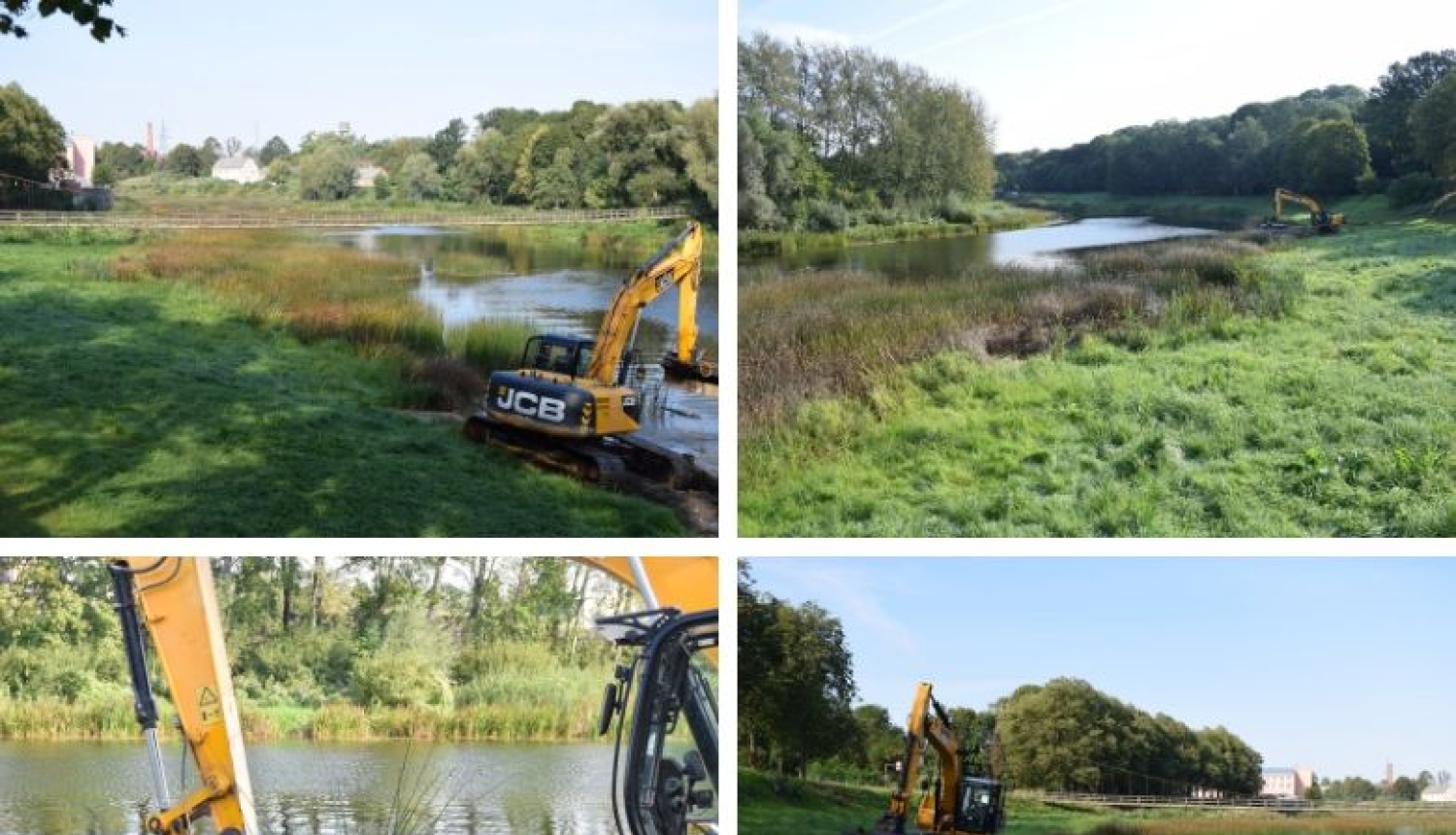 Notiek Mēmeles upes gultnes tīrīšanas praktiskās aktivitātes