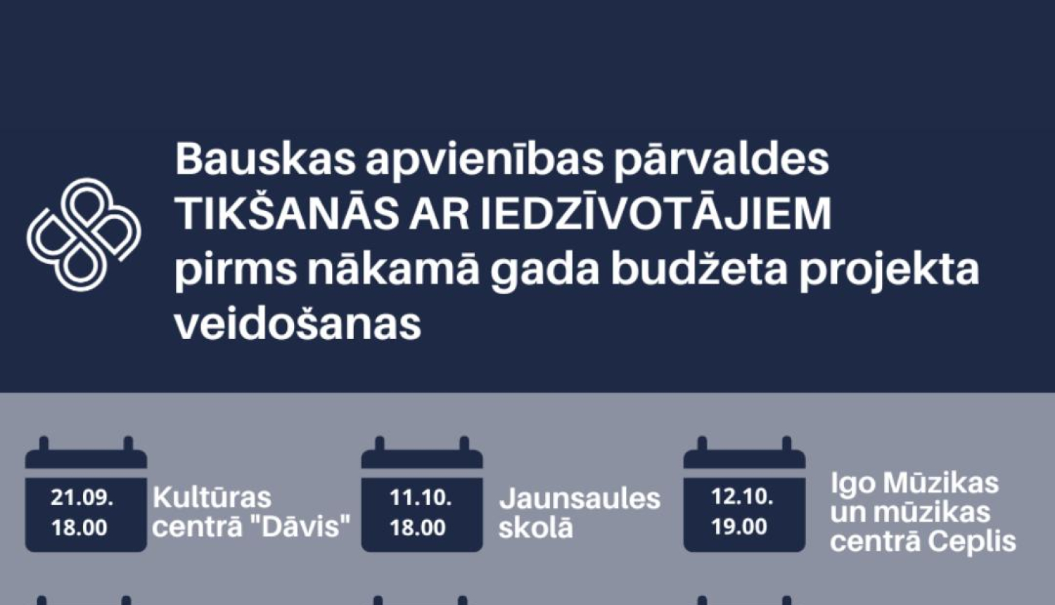 Tiksānās ar iedzīvotājiem Bauskas apvienības pārvaldē