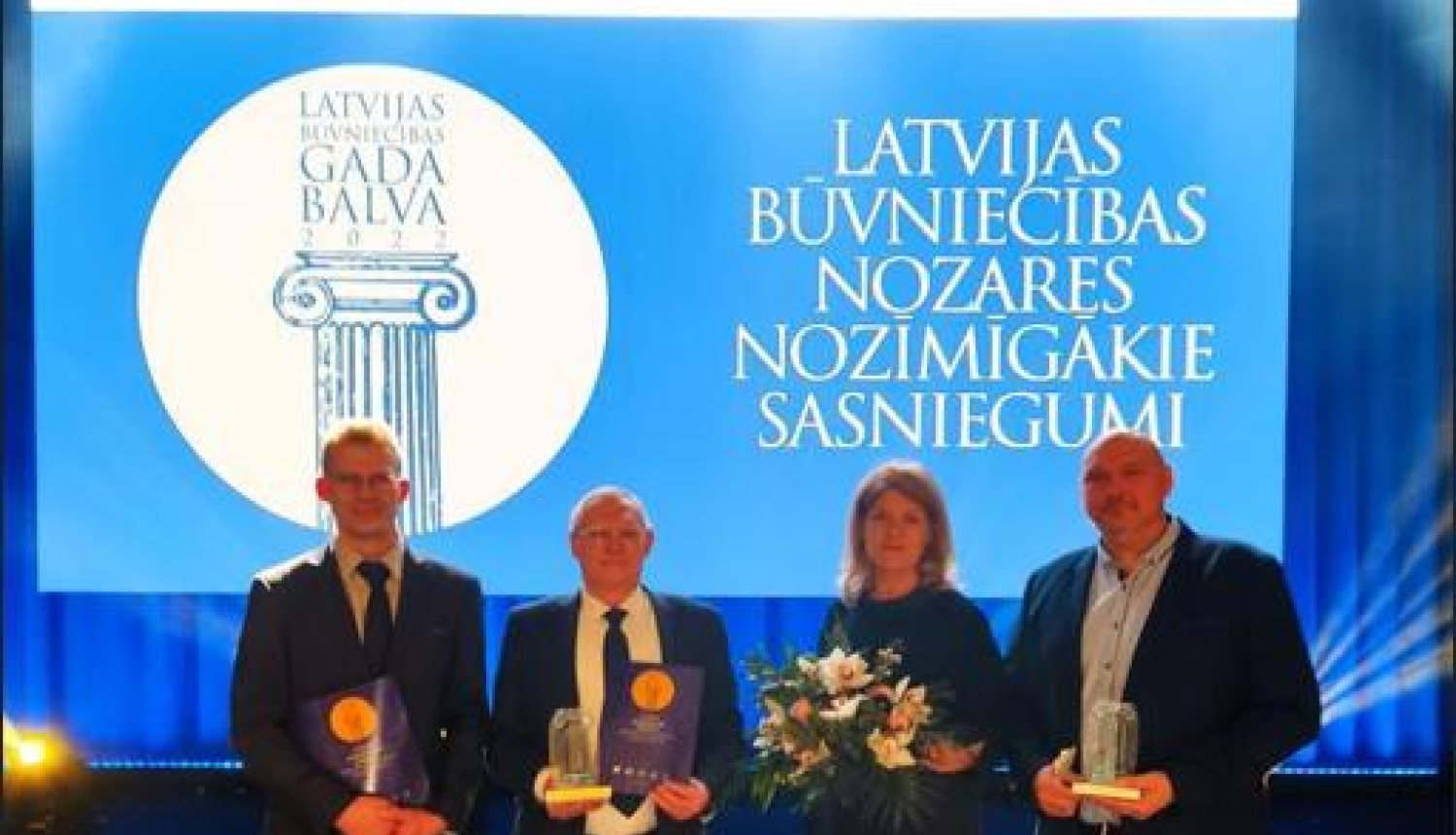 Būvniecības konkursā Mežotnes baznīca ieguvusi sudrabu!