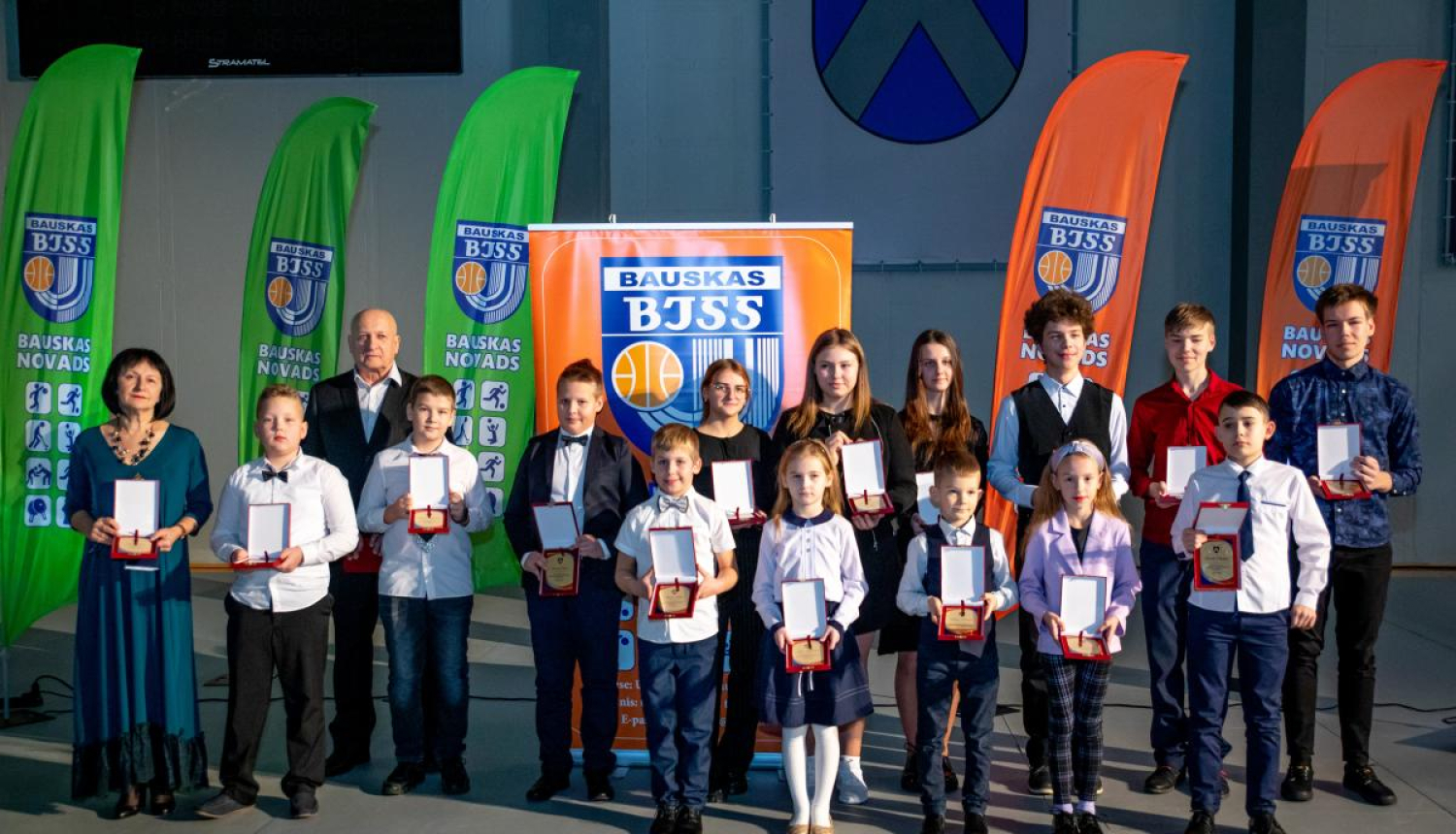 Bauskas novada Jaunatnes sporta laureātā sveikti centīgākie un labākie jaunie sportisti