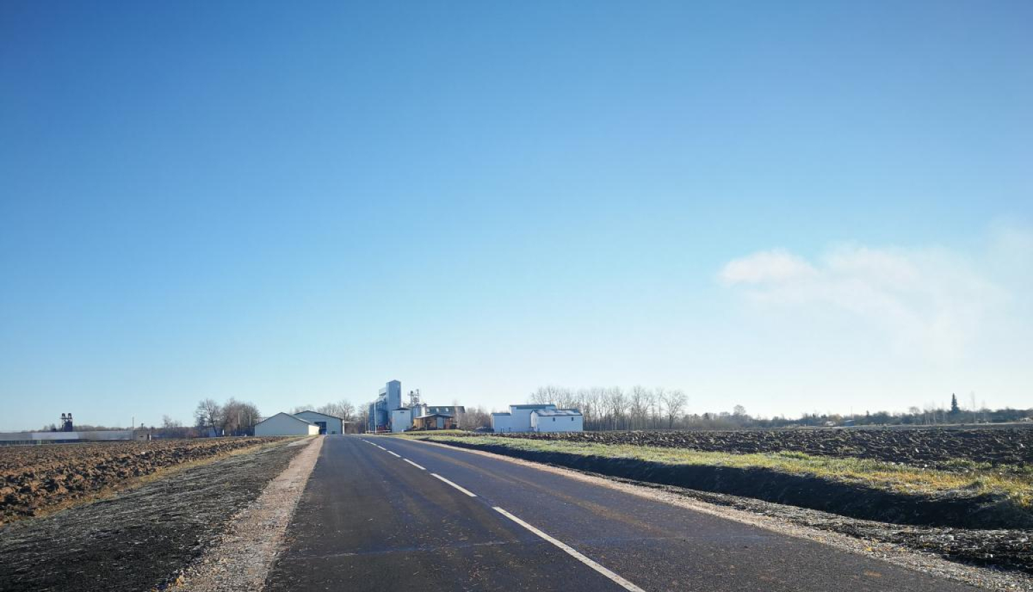 Atjaunots Gailīšu pagasta autoceļa posms