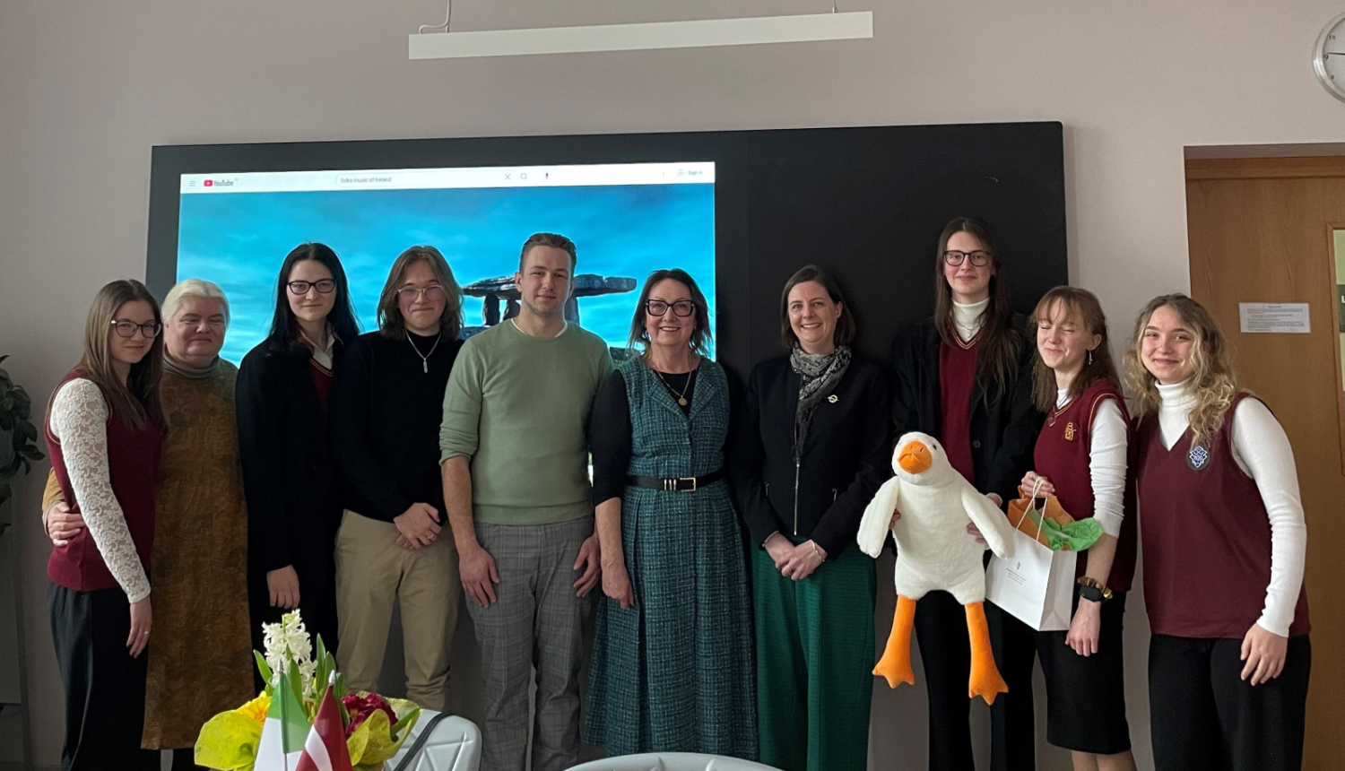 BVģ un Īrijas vēstniece