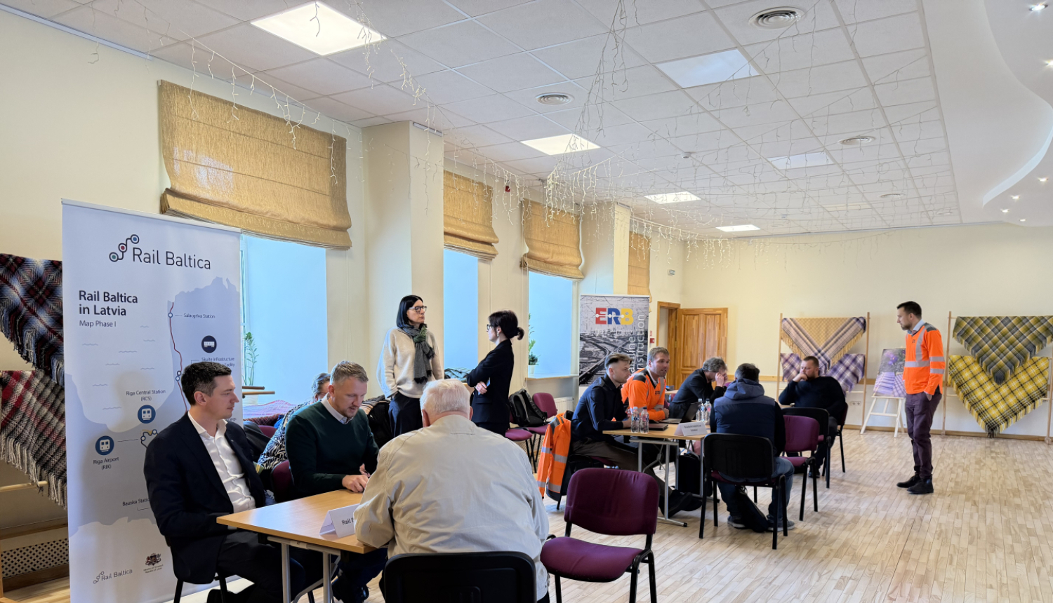 Rail Baltica Iecavas kultūras namā