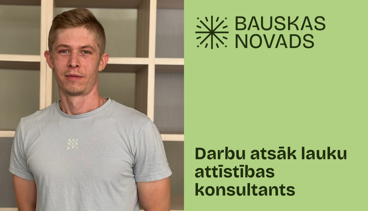 Darbu atsāk lauku attīstības konsultants