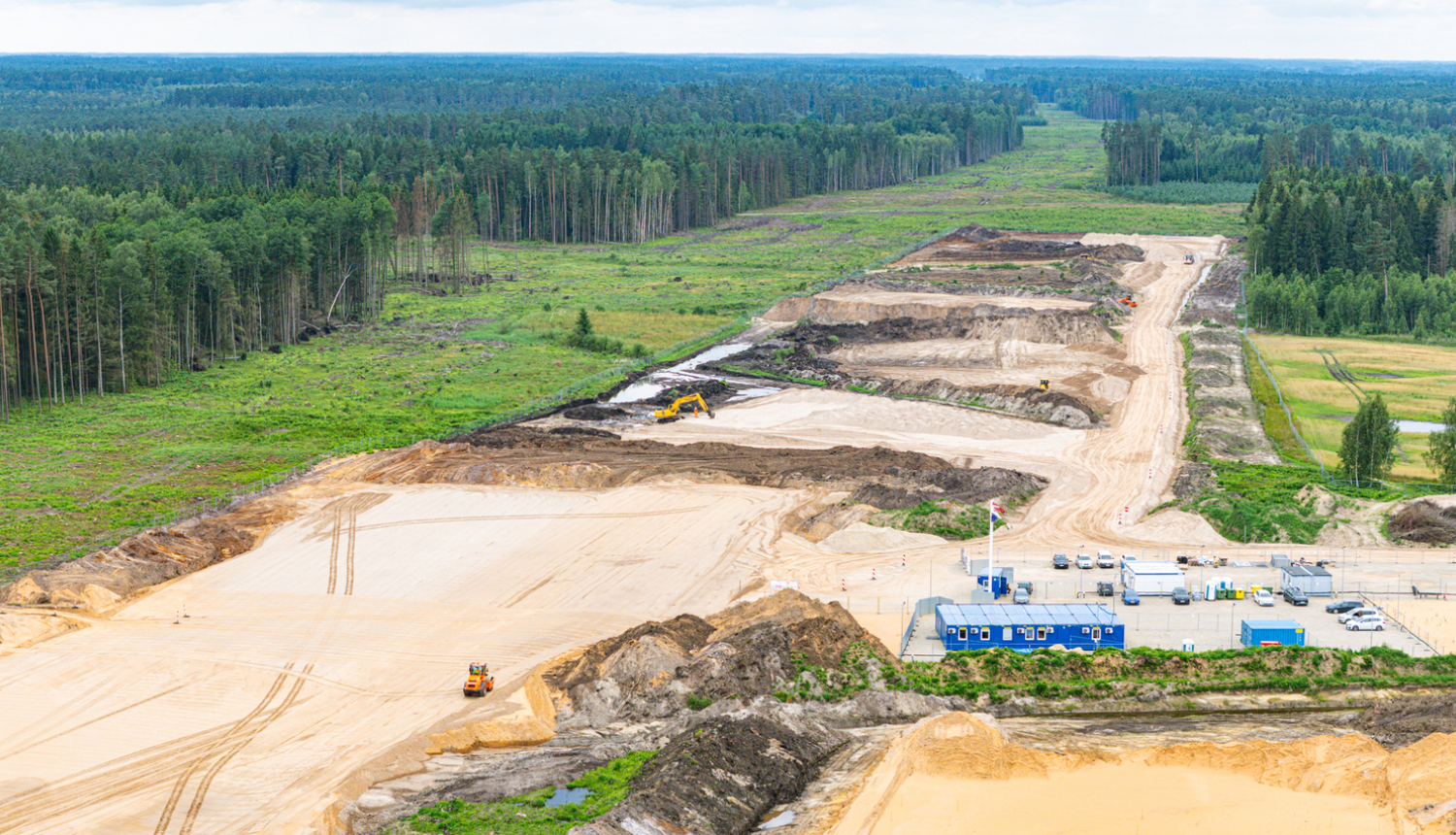 progress Rail Baltica trases pirmajā objektā