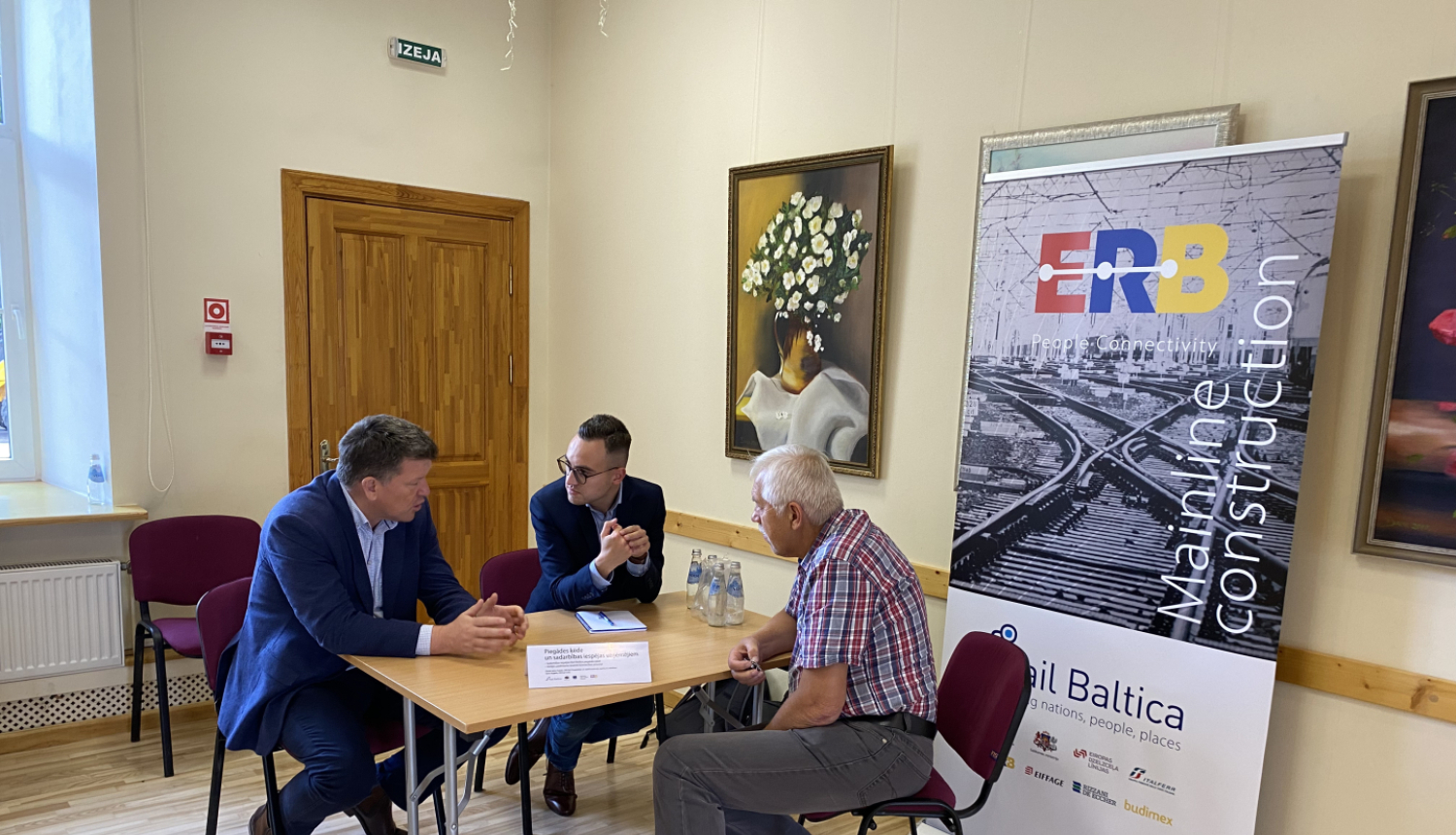 Rail Baltica sarunas ar vietējiem uzņēmējiem