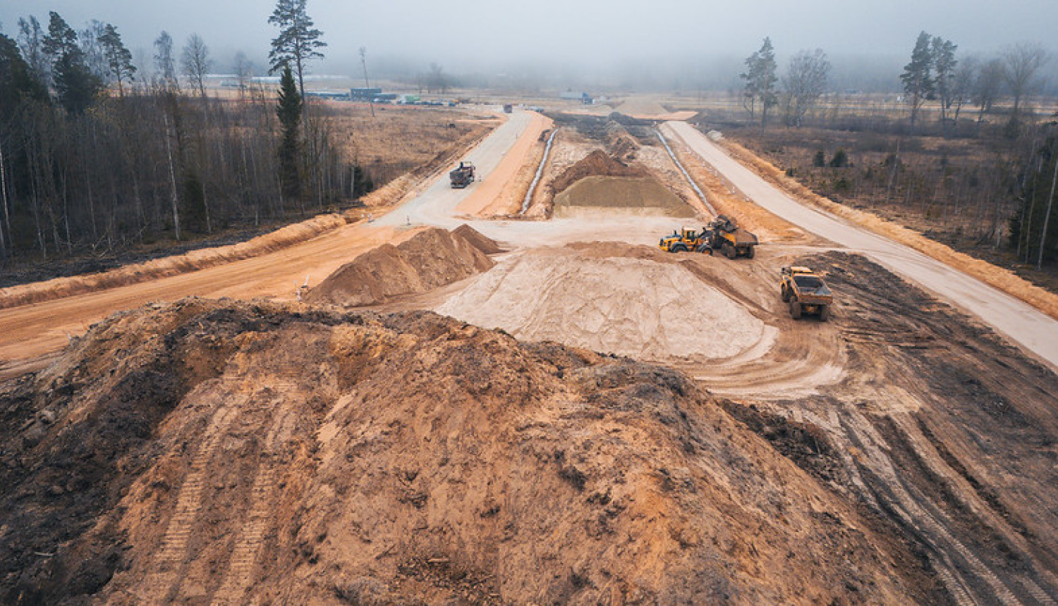 Rail Baltica pievedceļu būvniecība 04-2026