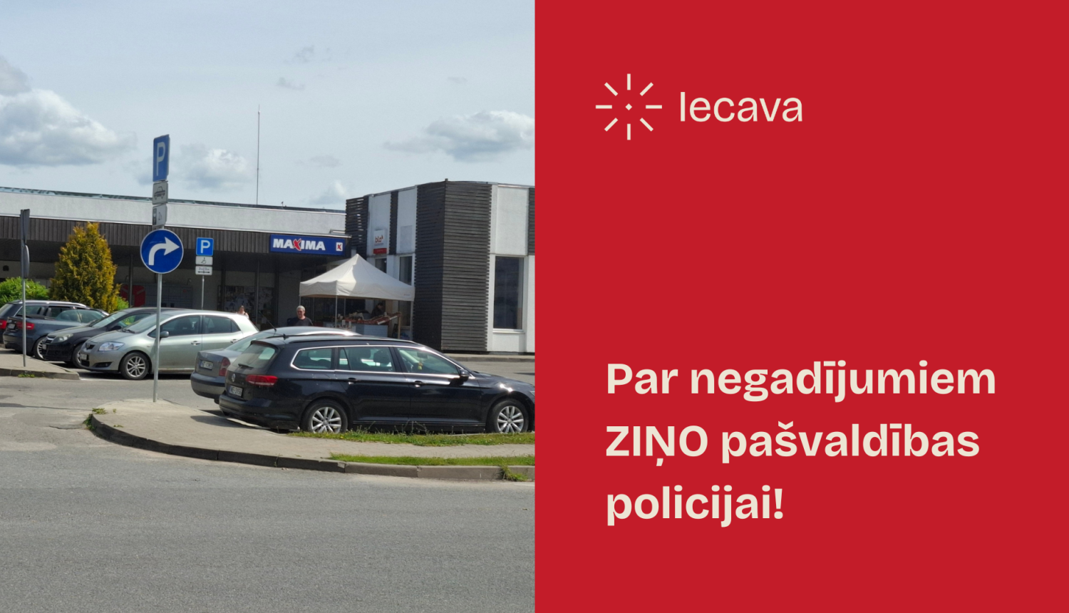 Pašvaldība ziņo par bojātām ceļazīmēm