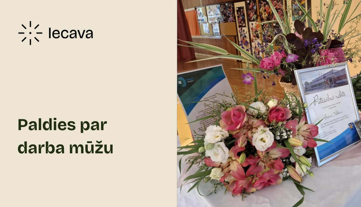 paldies par darba mūžu