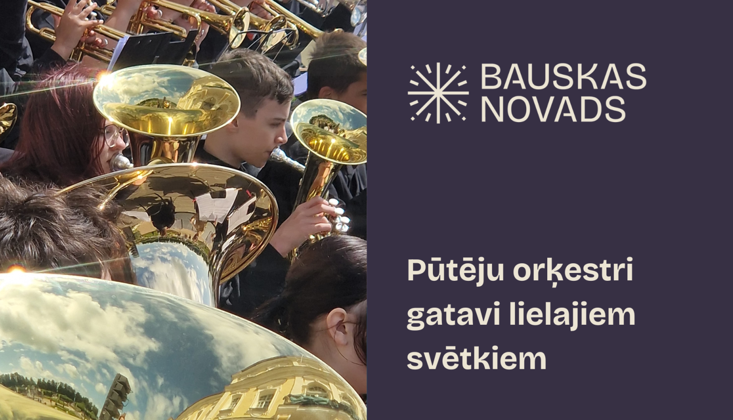 Pūtēju orķestri gatavi svētkiem