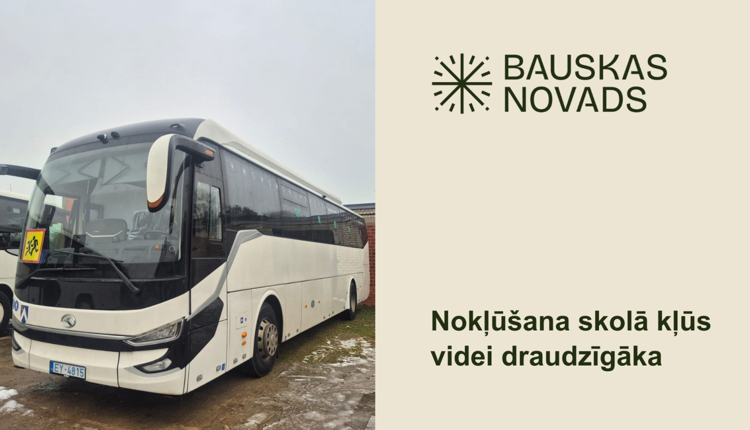 Projekts "Bezemisiju transporta līdzekļu iegāde Bauskas novadā"