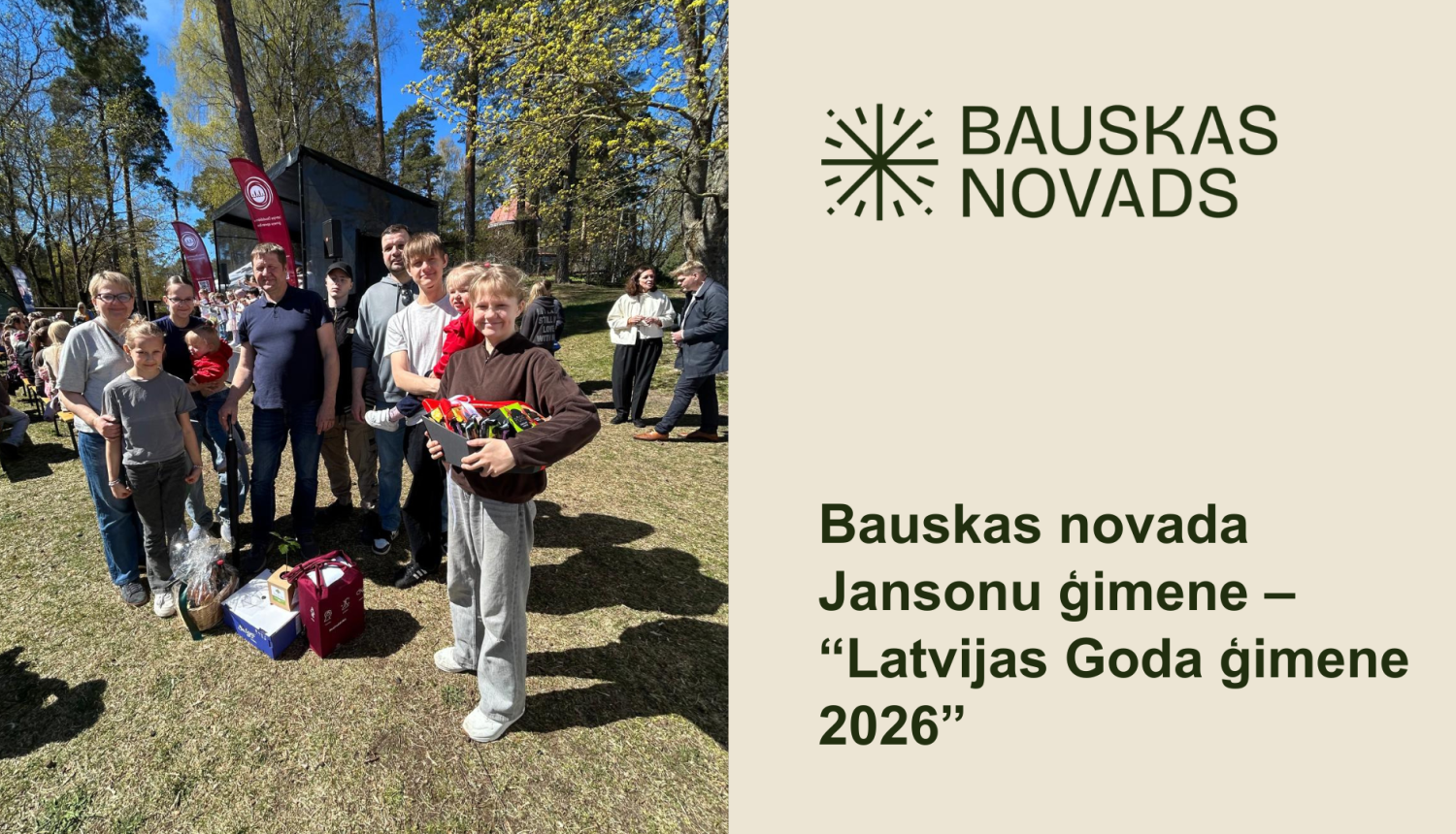 Latvijas Goga ģimene 2026