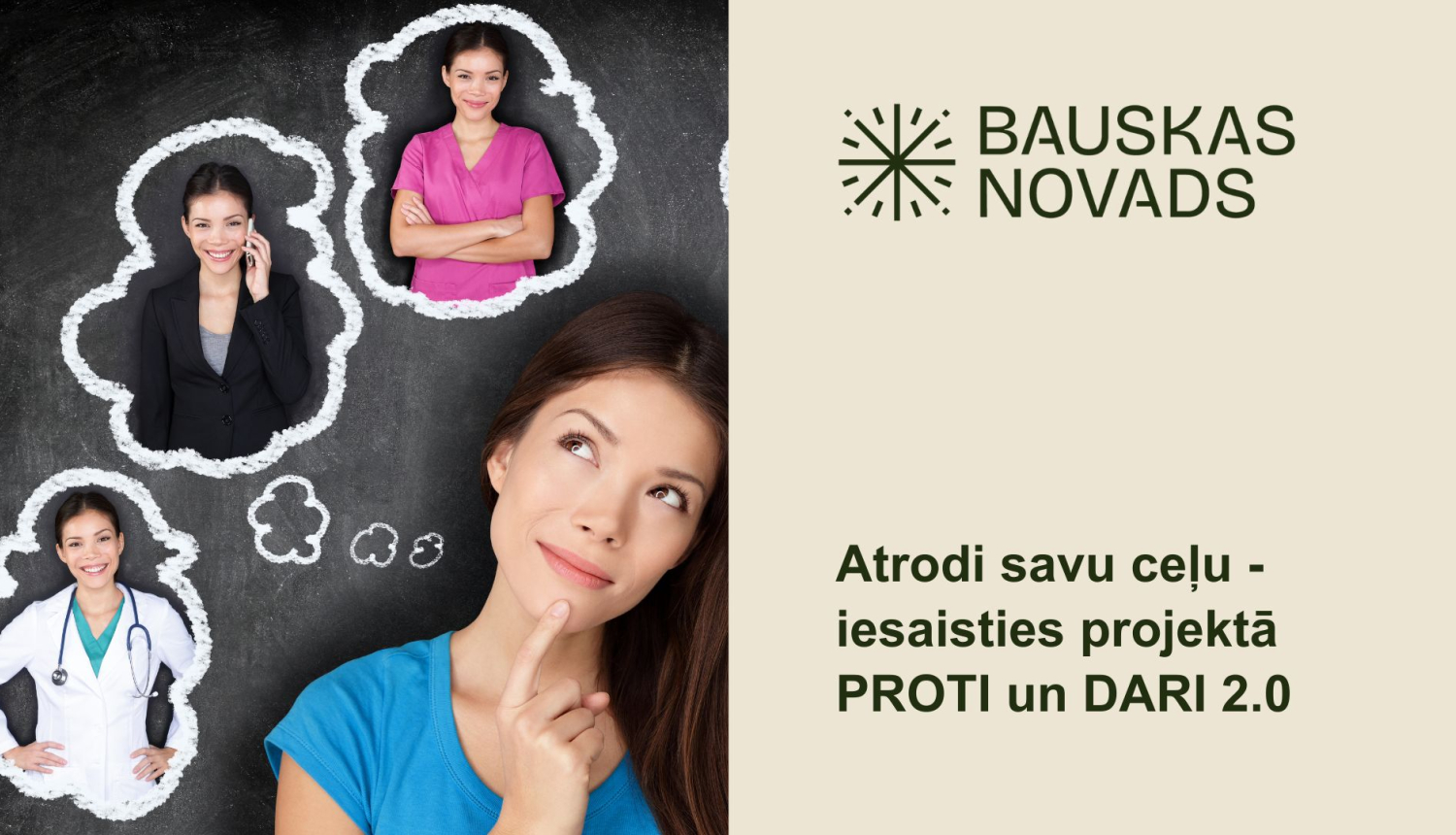 Projekts “PROTI un DARI 2.0” jauniešu attīstībai un karjerai 