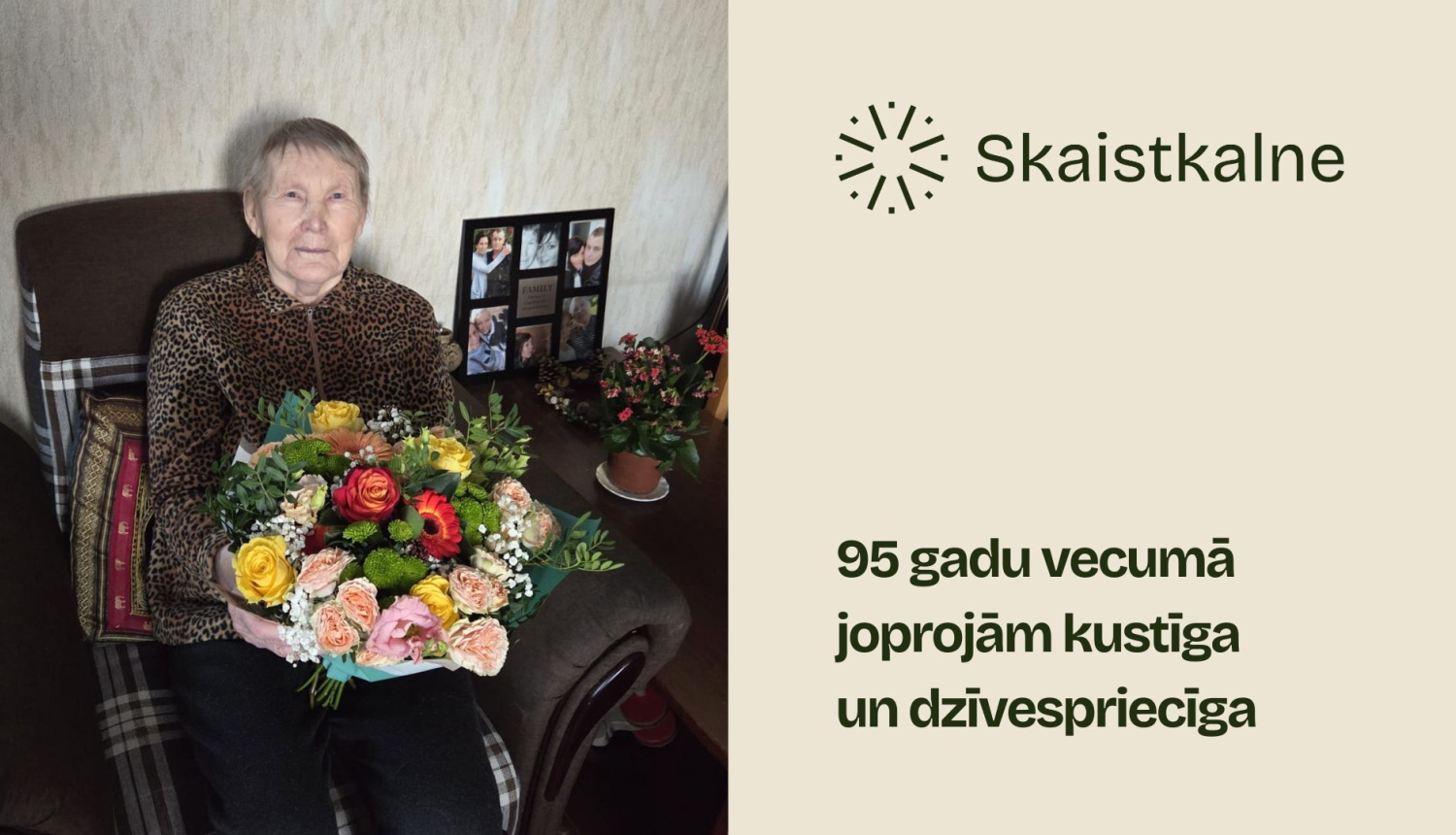 95 gadu jubileja Olga Buzuka