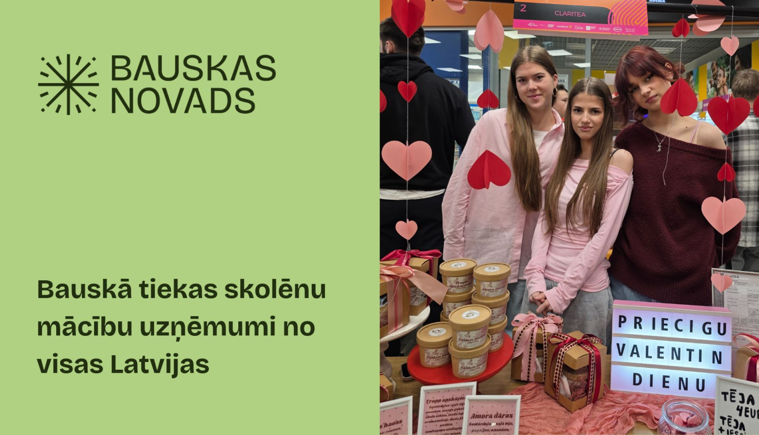 “Cits Bazārs” Bauskā pulcē skolēnu mācību uzņēmumus no visas Latvijas