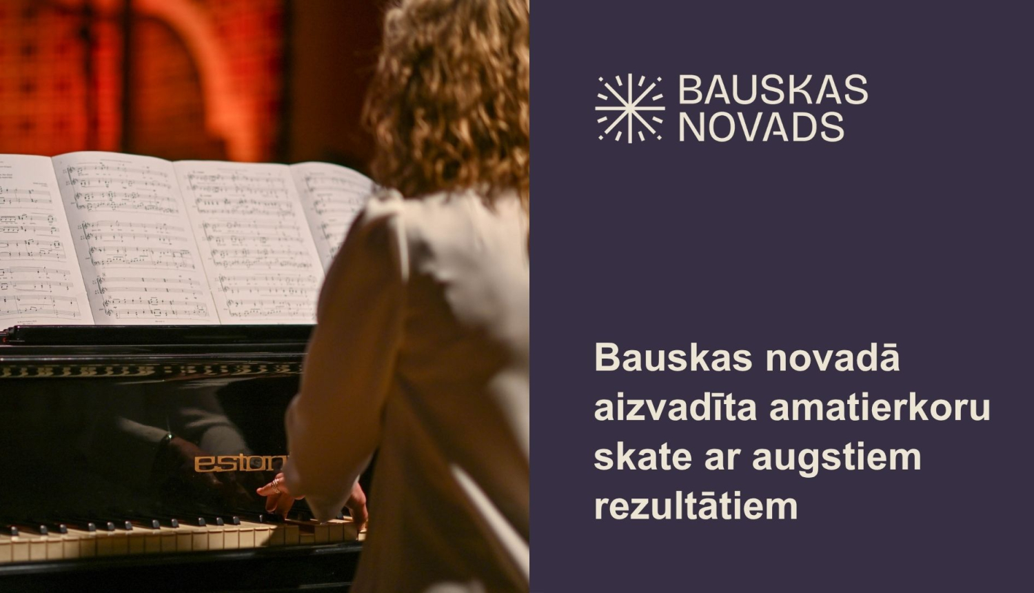 Bauskas Kultūras centrā izvērtēti novada amatierkori