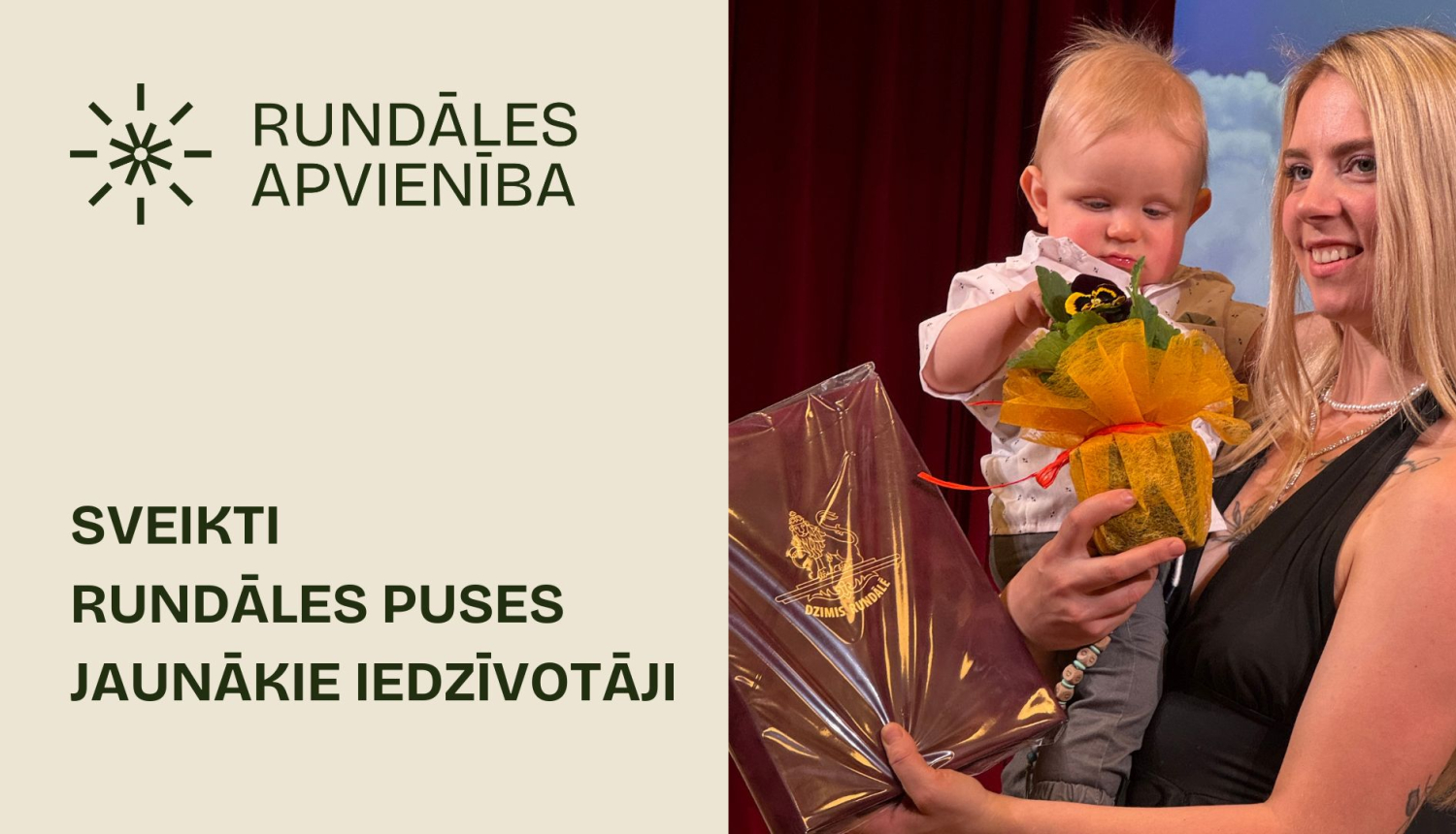 Rundālē sveic jaundzimušos
