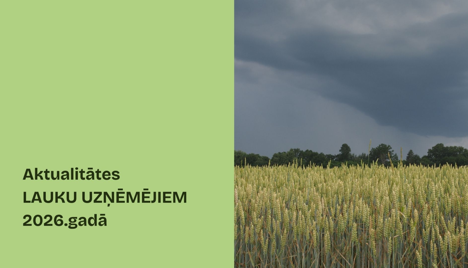 Informatīvs seminārs “Aktualitātes lauku uzņēmējiem 2026.gadā”