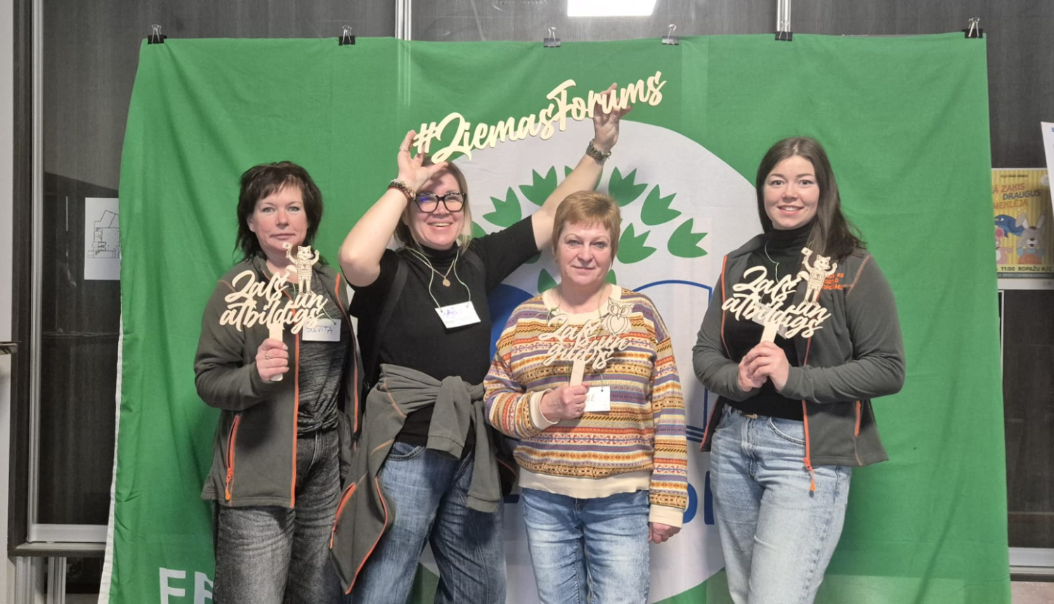 PII Dartija Ekoskolu ZIemas forumā