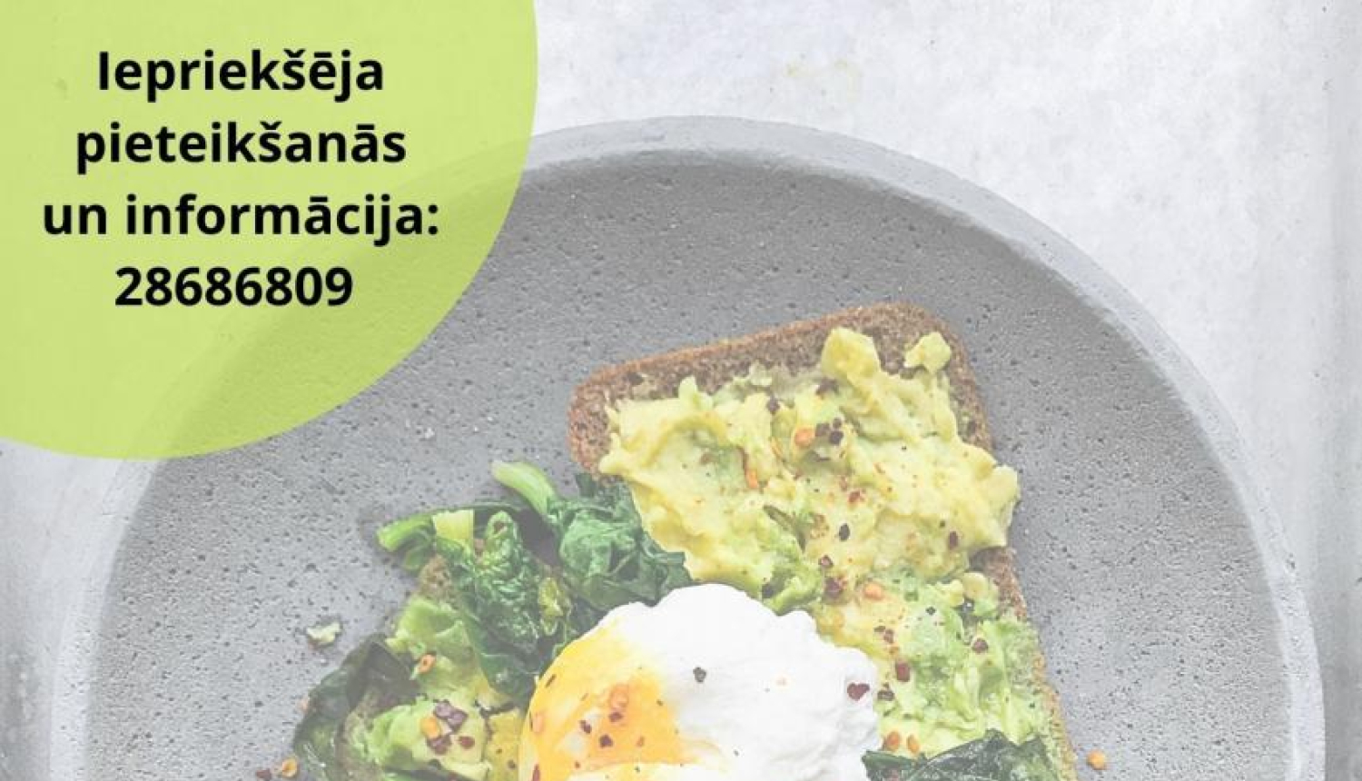 Aicina uz tiešsaites tikšanos ar uztura speciālisti Ilzi Luteri