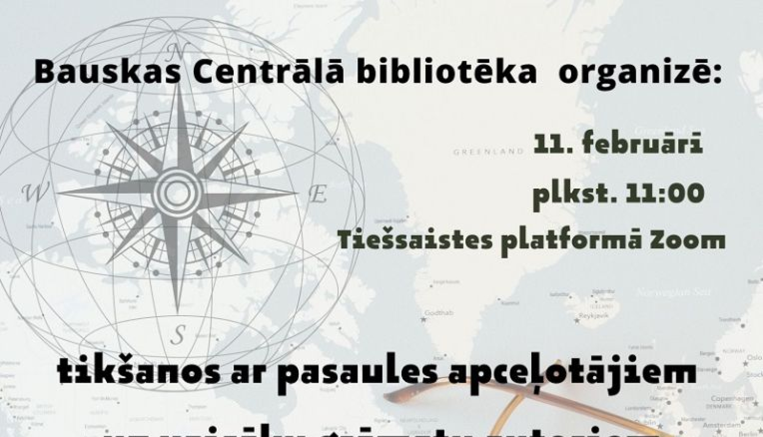 Tikšanās ar pasaules apceļotājiem un vairāku grāmatu autoriem - Laine Pērse un Arturs Driņins