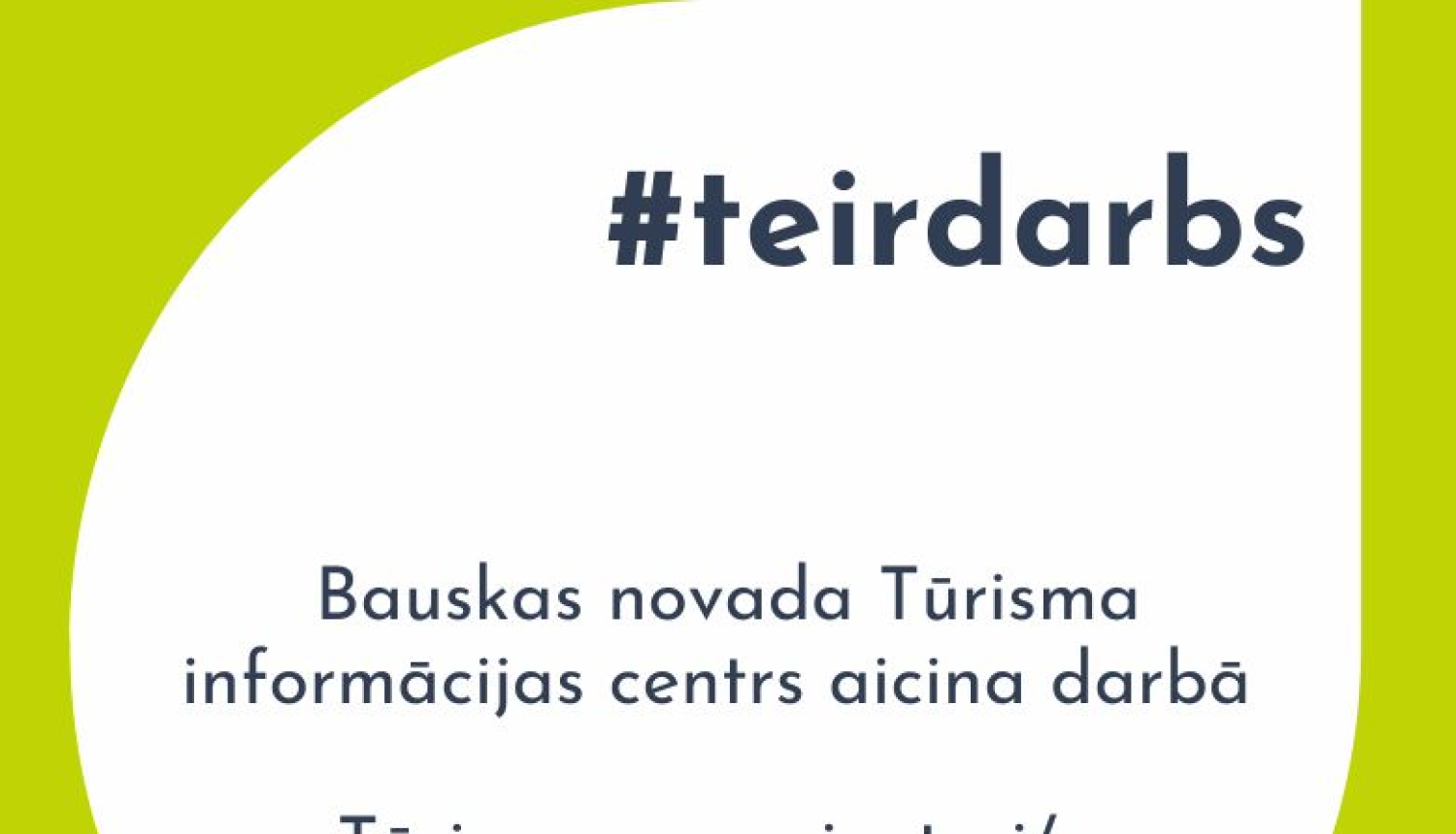 Tūrisma informācijas centrs meklē Tūrisma organizatori/-u
