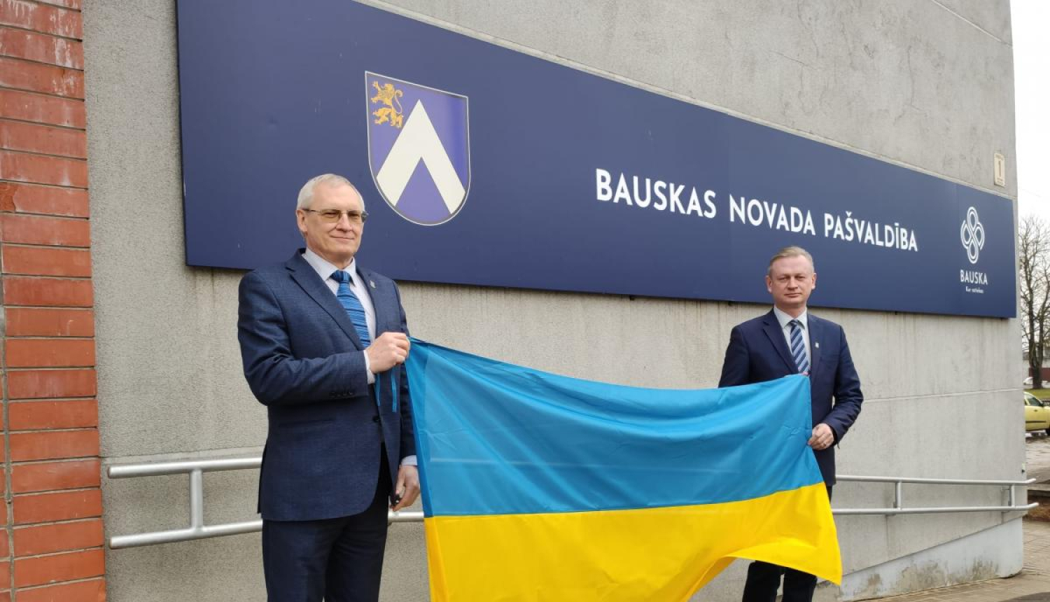 Bauskas novada pašvaldība pauž atbalstu Ukrainai