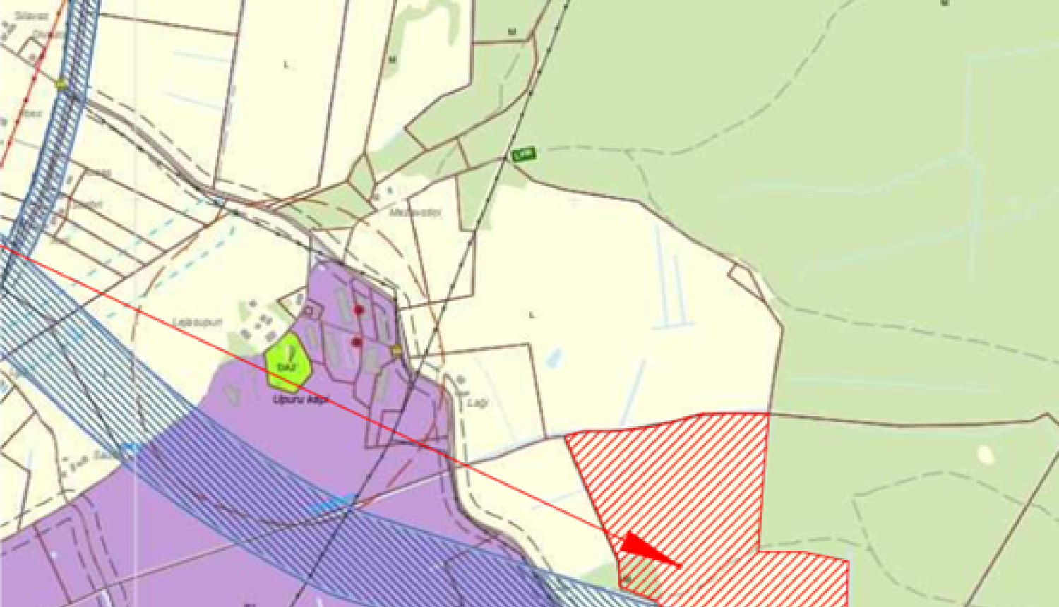 digestāta krātuves vieta