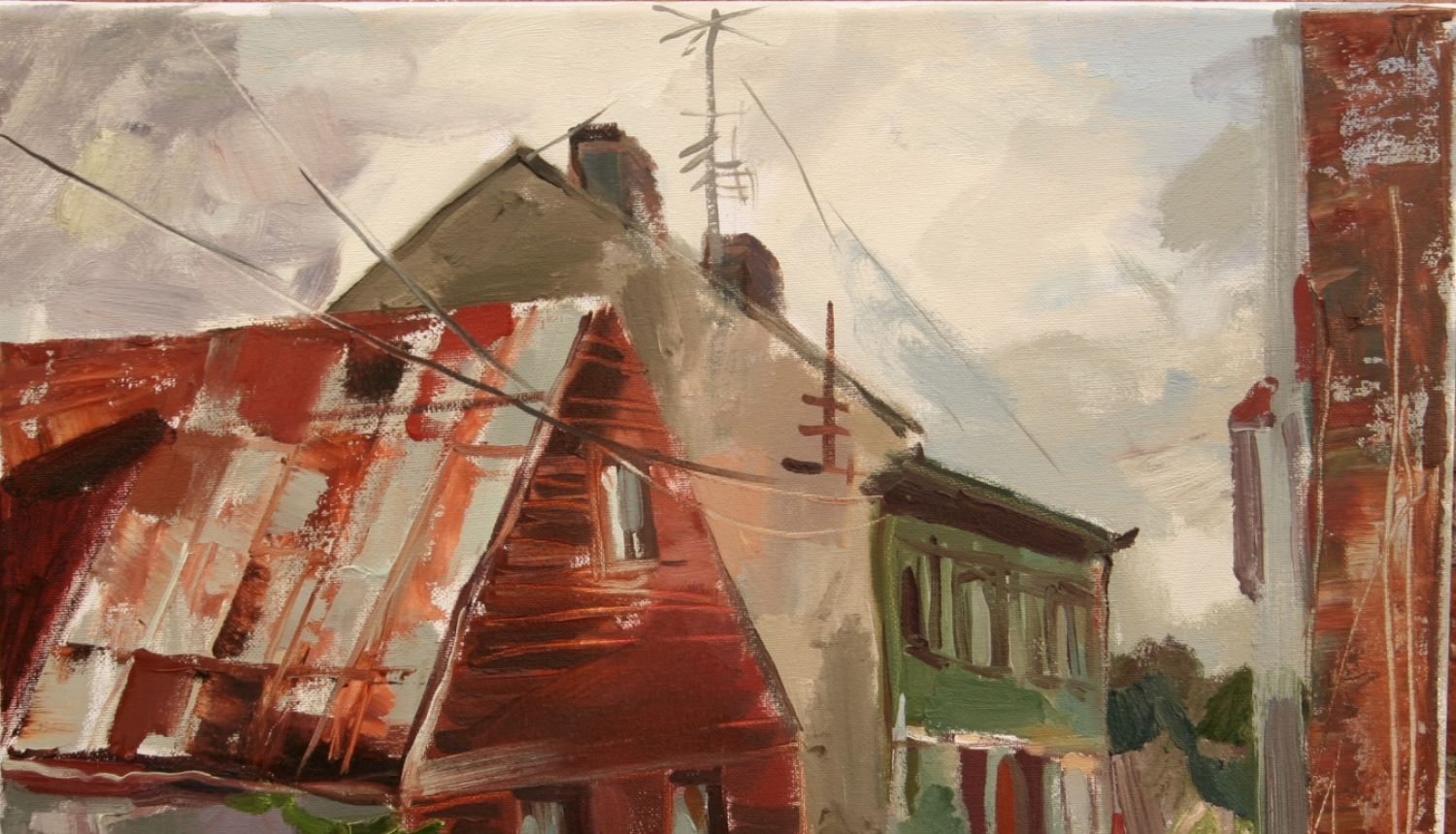 Ērika Kumerova. Upes iela Bauskā