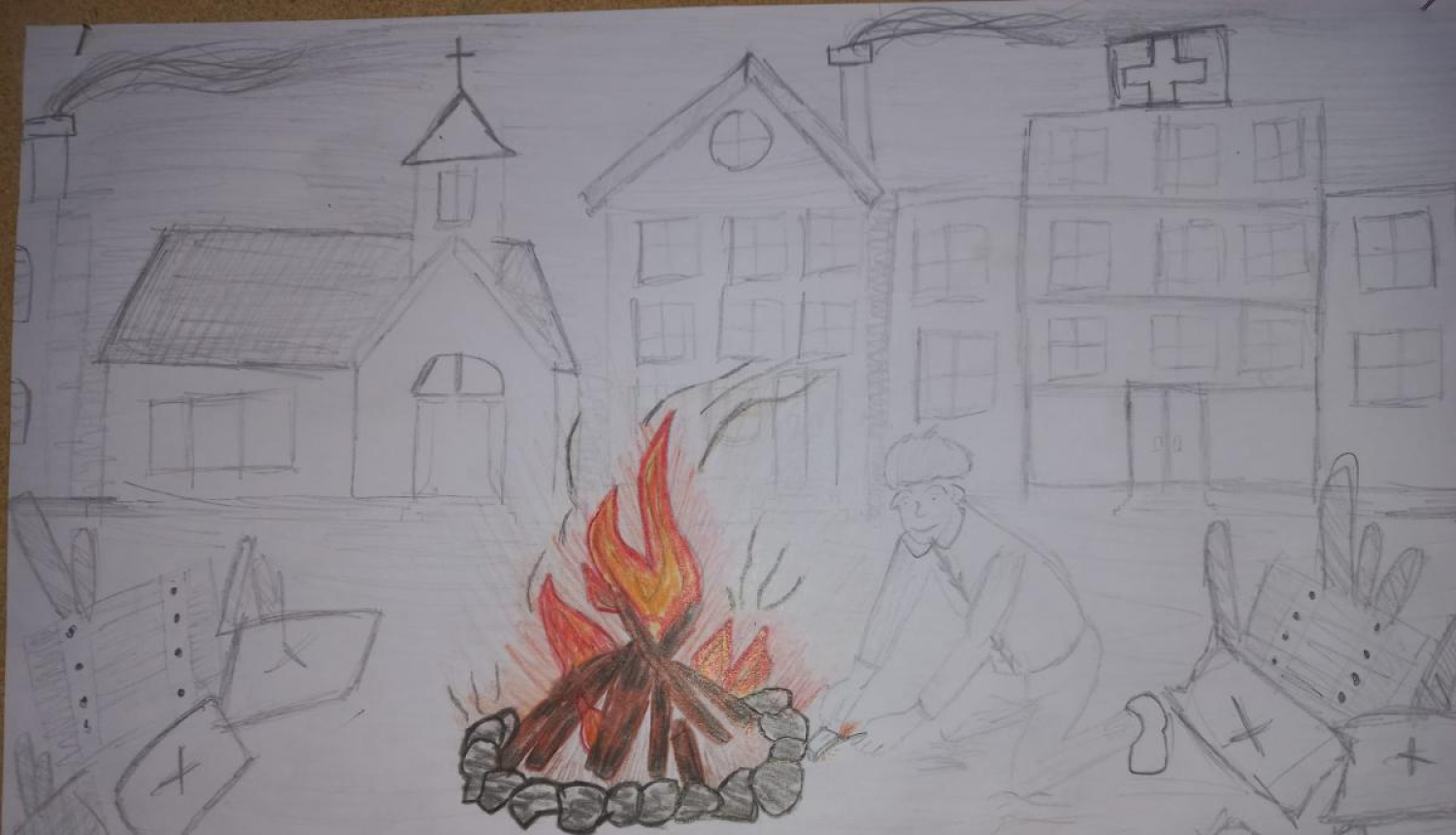 Codes pamatskolas skolēni iedziļinās barikāžu notikumos