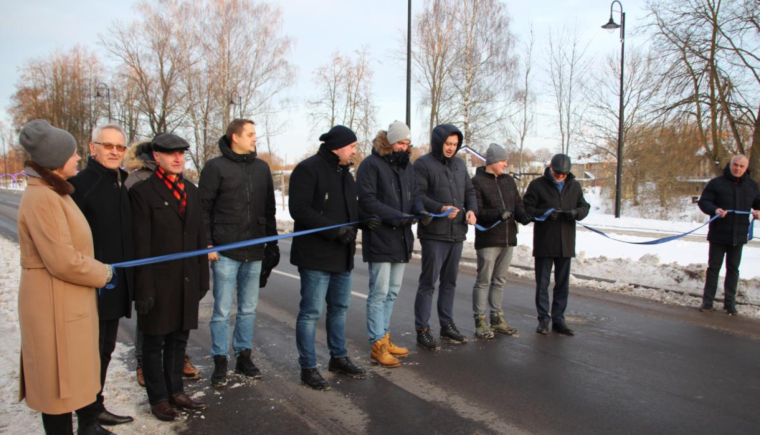 Oficiāli atklāta pārbūvētā Mēmeles iela Bauskā