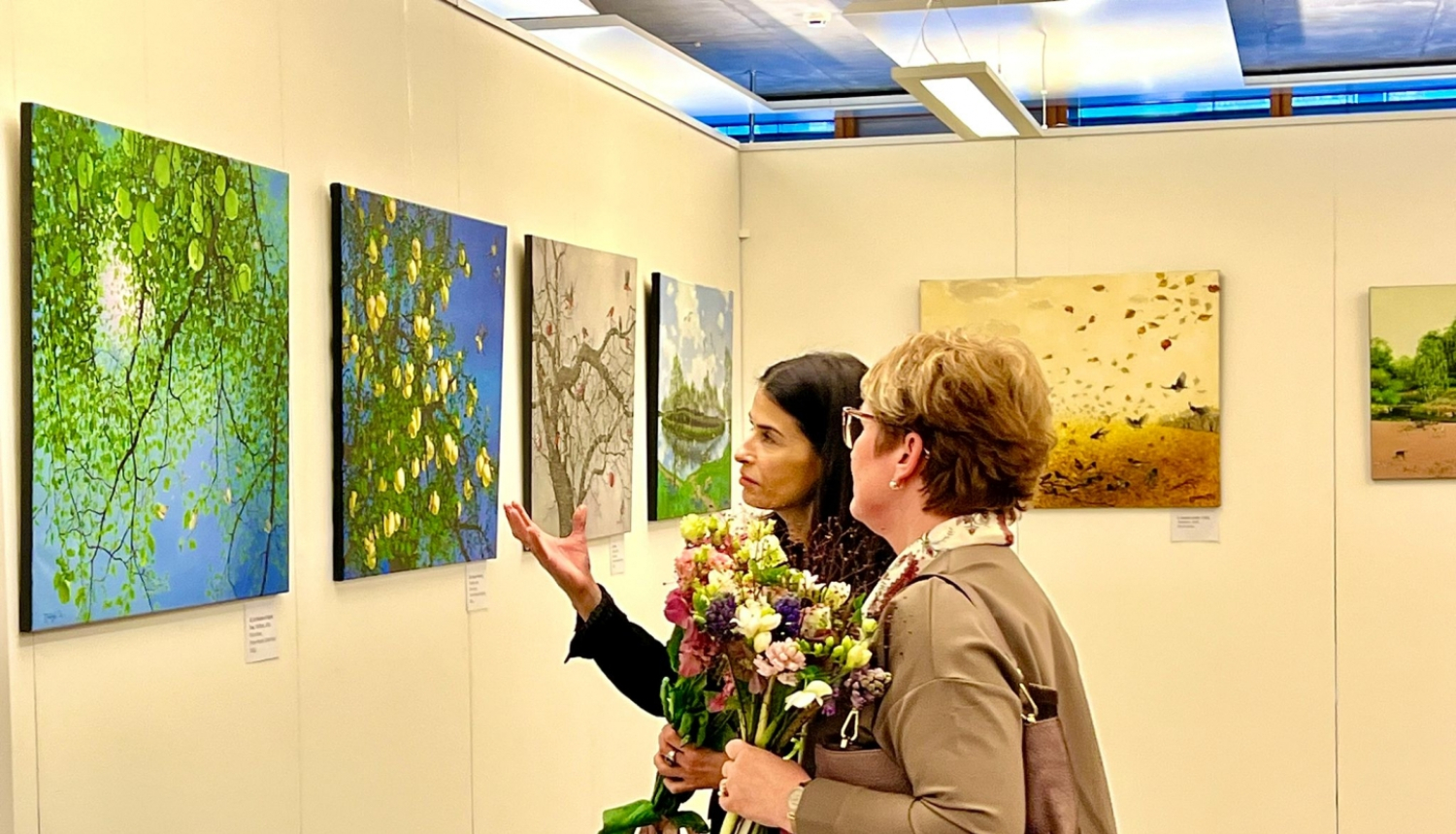 Izstādes atklāšana 12.martā