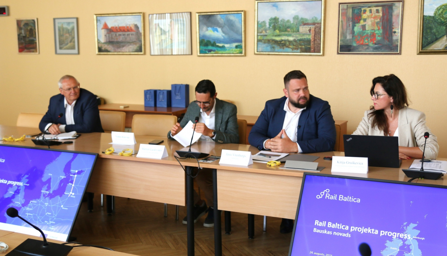 Satiksmes ministra vizīte Bauskas novadā