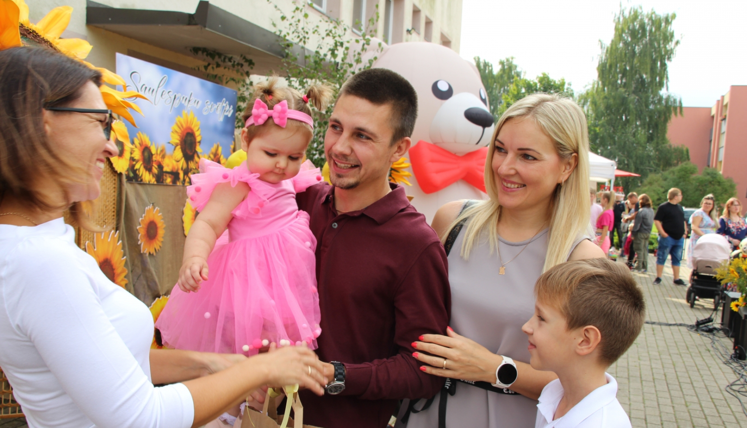 jaundzimušo sveikšana Bauskas apvienības pārvalde 2023