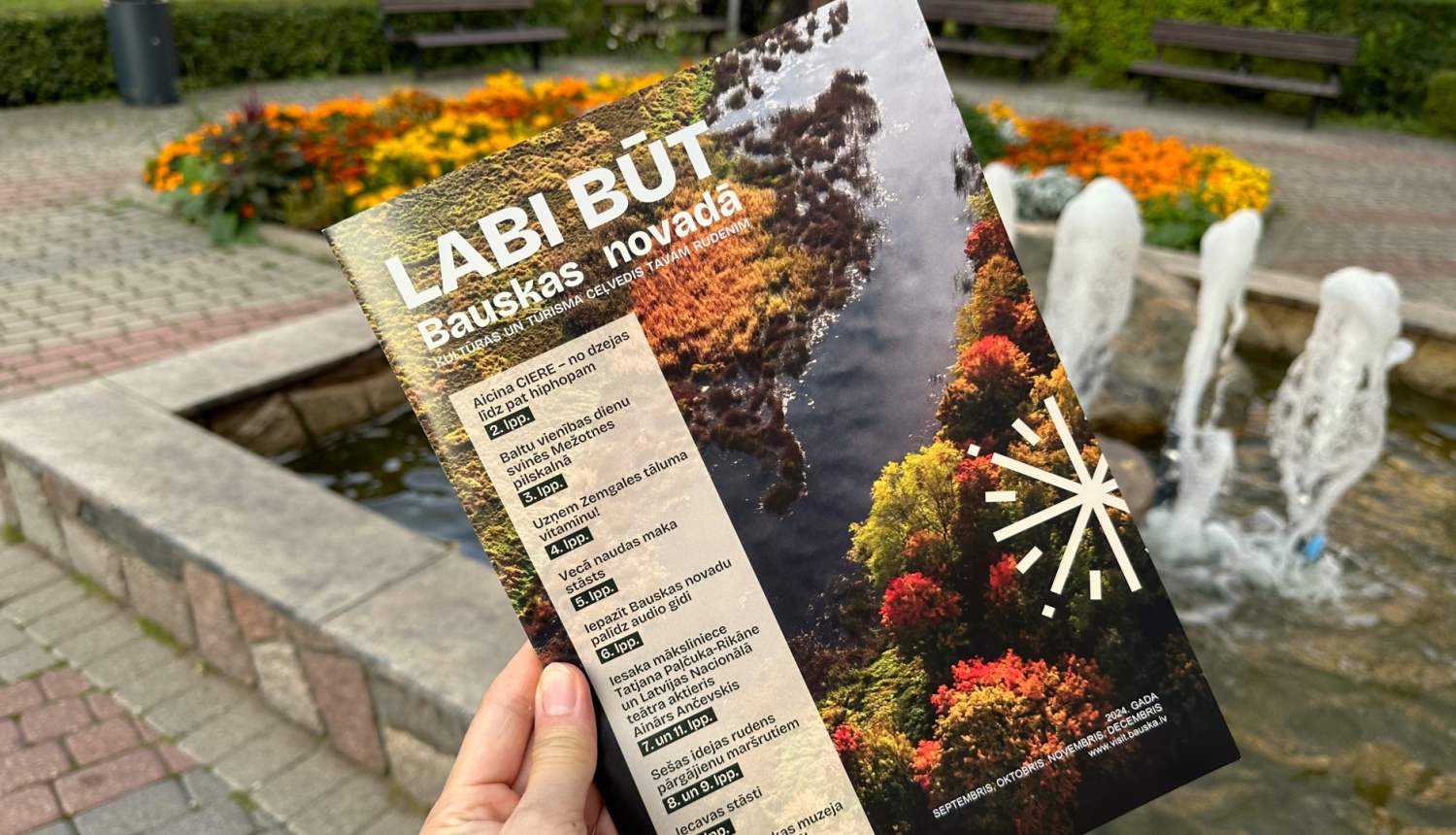 Bauskas novada kultūras un tūrisma ceļvedis RUDENS 2024