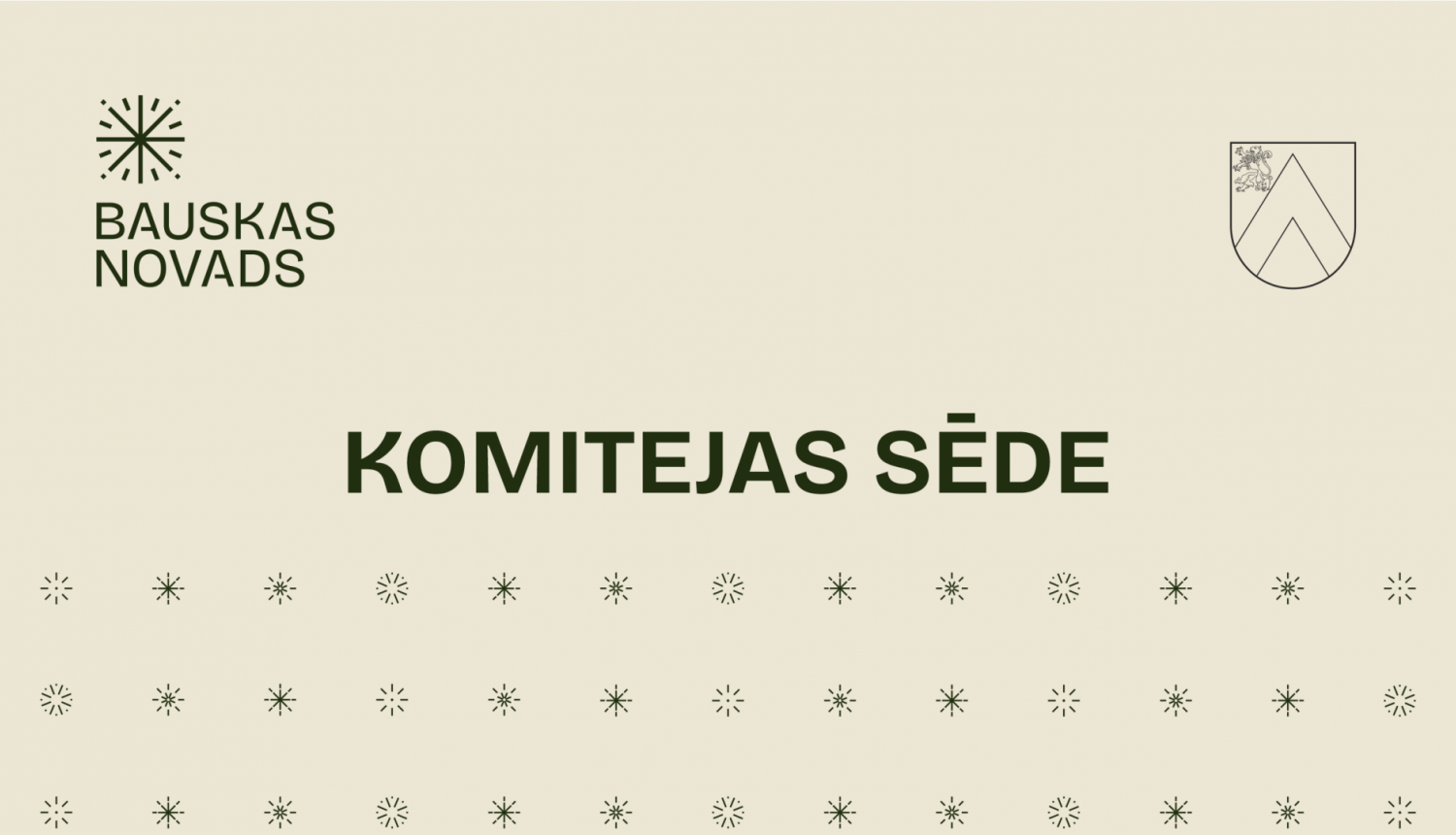 Bauskas novada komitejas sēde