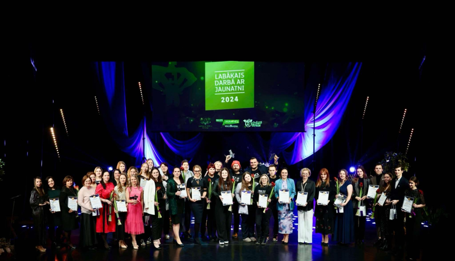 Labākie darbā ar jaunatni 2024