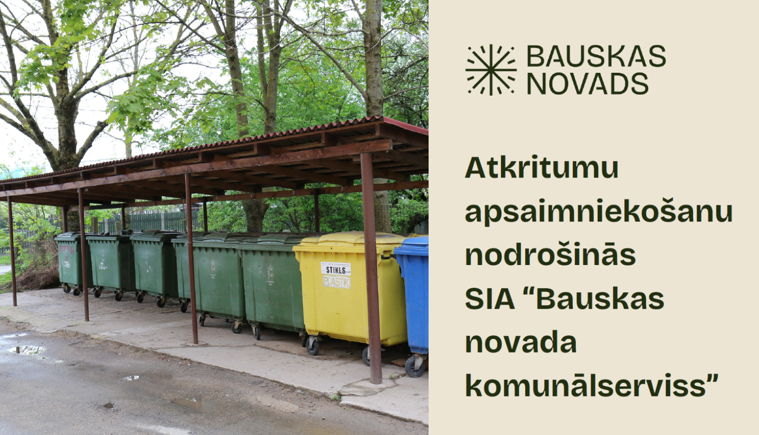 Jauns atkritumu līgums