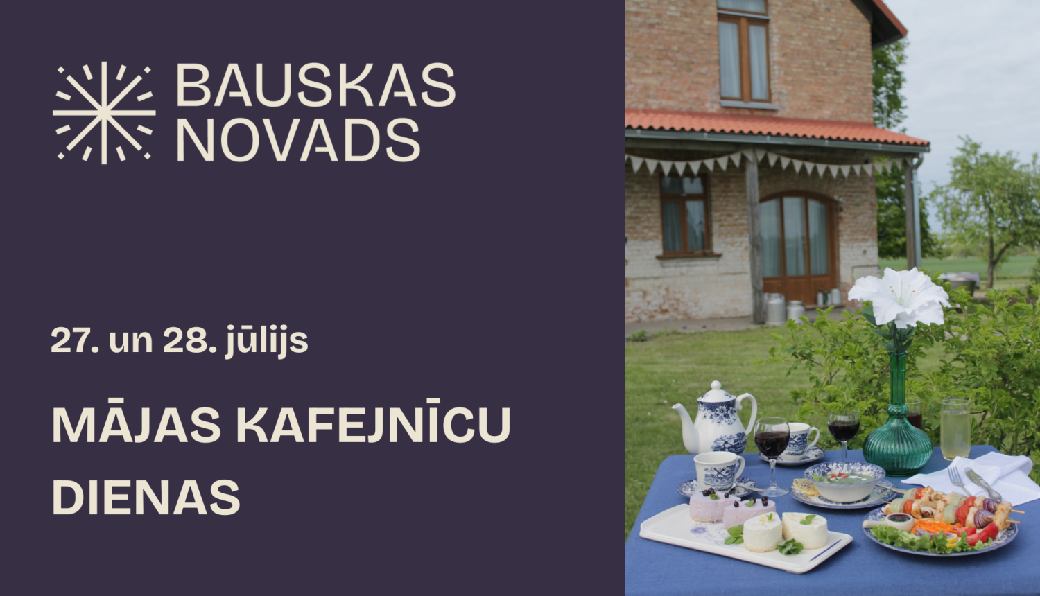 Mājas kafejnīcu dienas būs