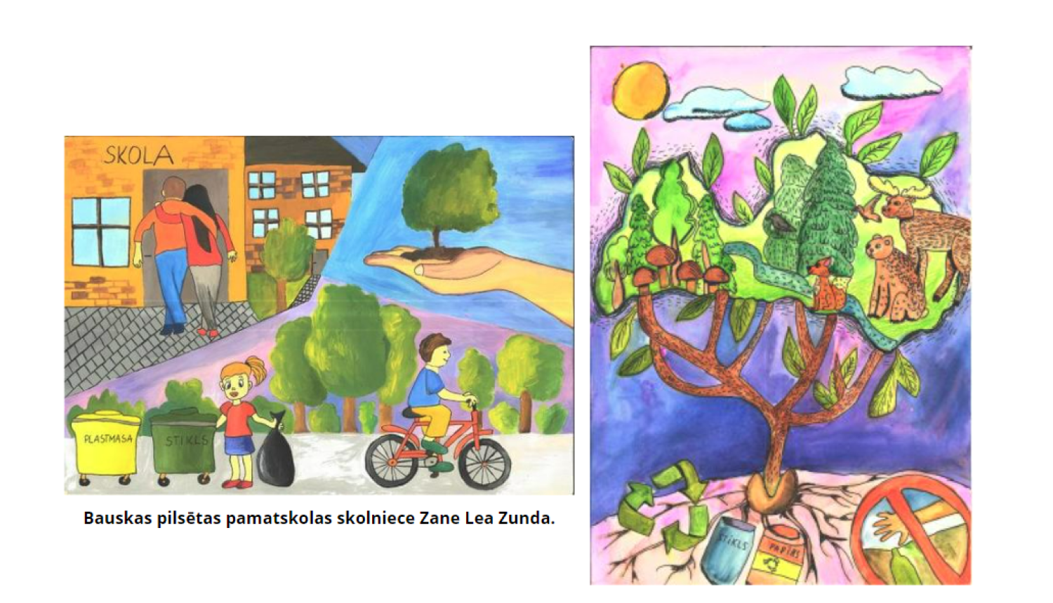 Zīmējumu un domrakstu konkursā laureātu vidū arī baušķenieki