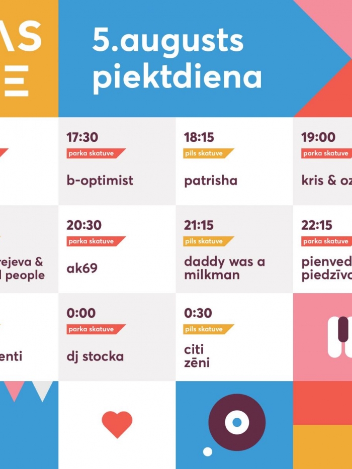 dienu programma