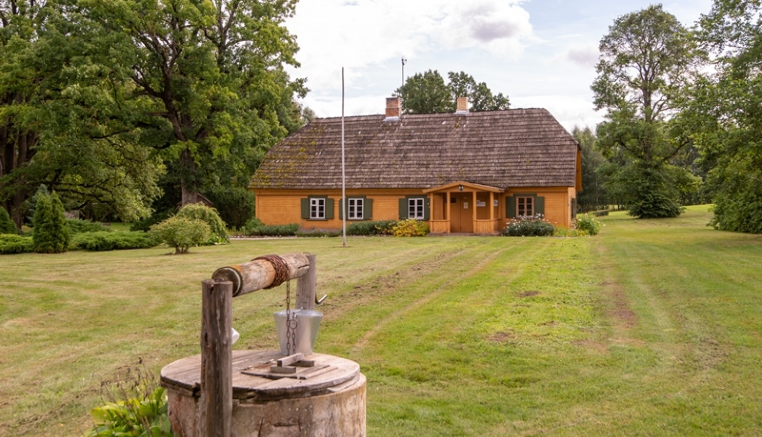 Sāks Viļa Plūdoņa muzeja dzīvojamās mājas restaurāciju