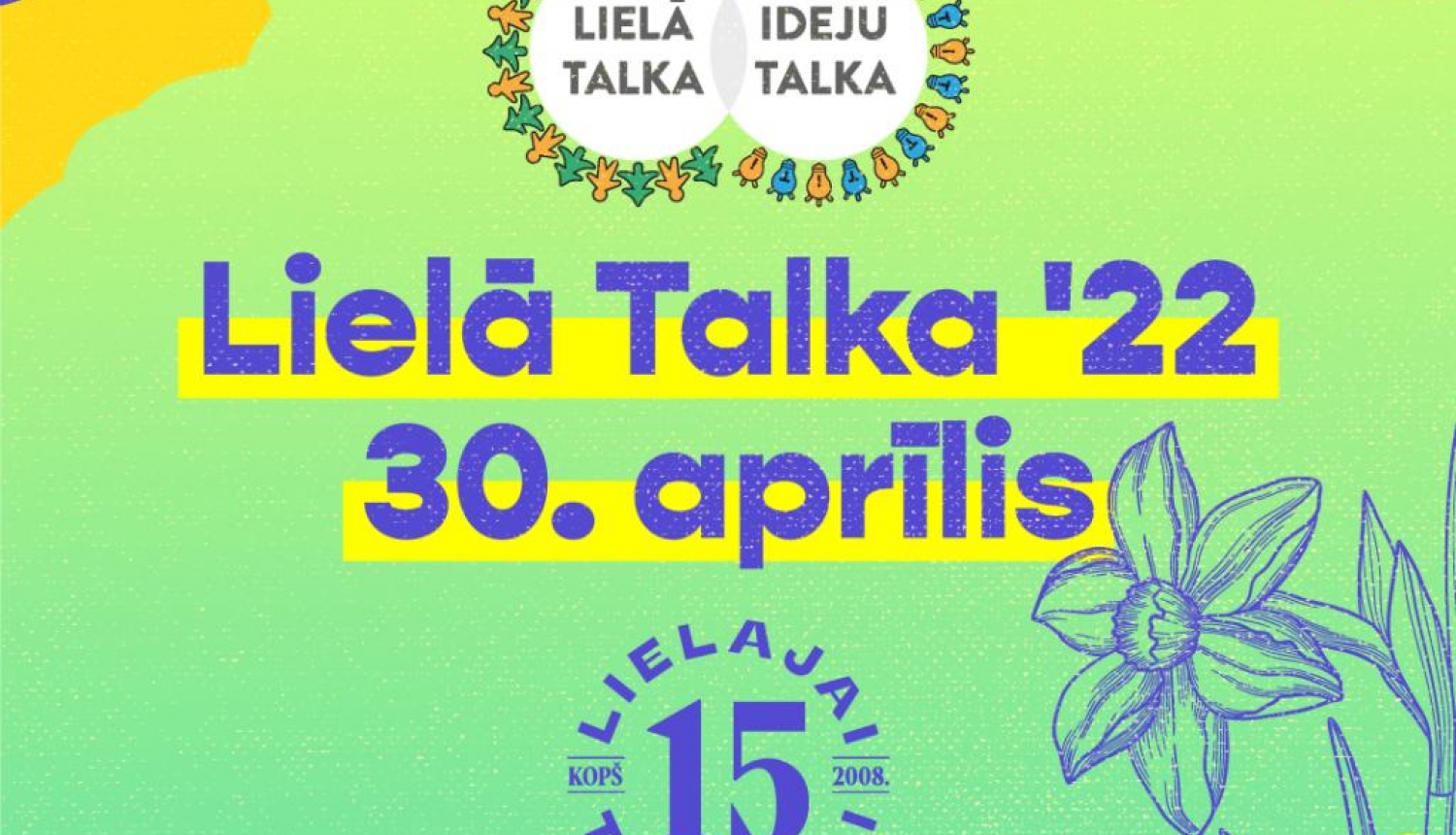 Celies, posies, iesaisties – Lielā Talka šogad 30. aprīlī