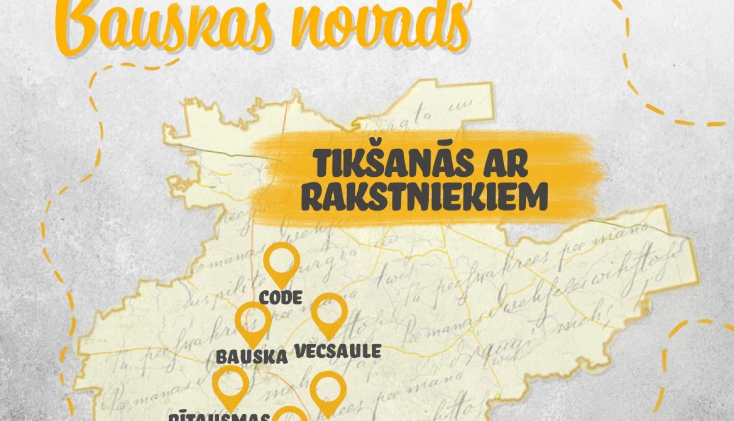 Noslēdzies VKKF atbalstītais projekts «Literāro pasākumu cikls «Rakstnieka pieturvieta – Bauskas novads»»